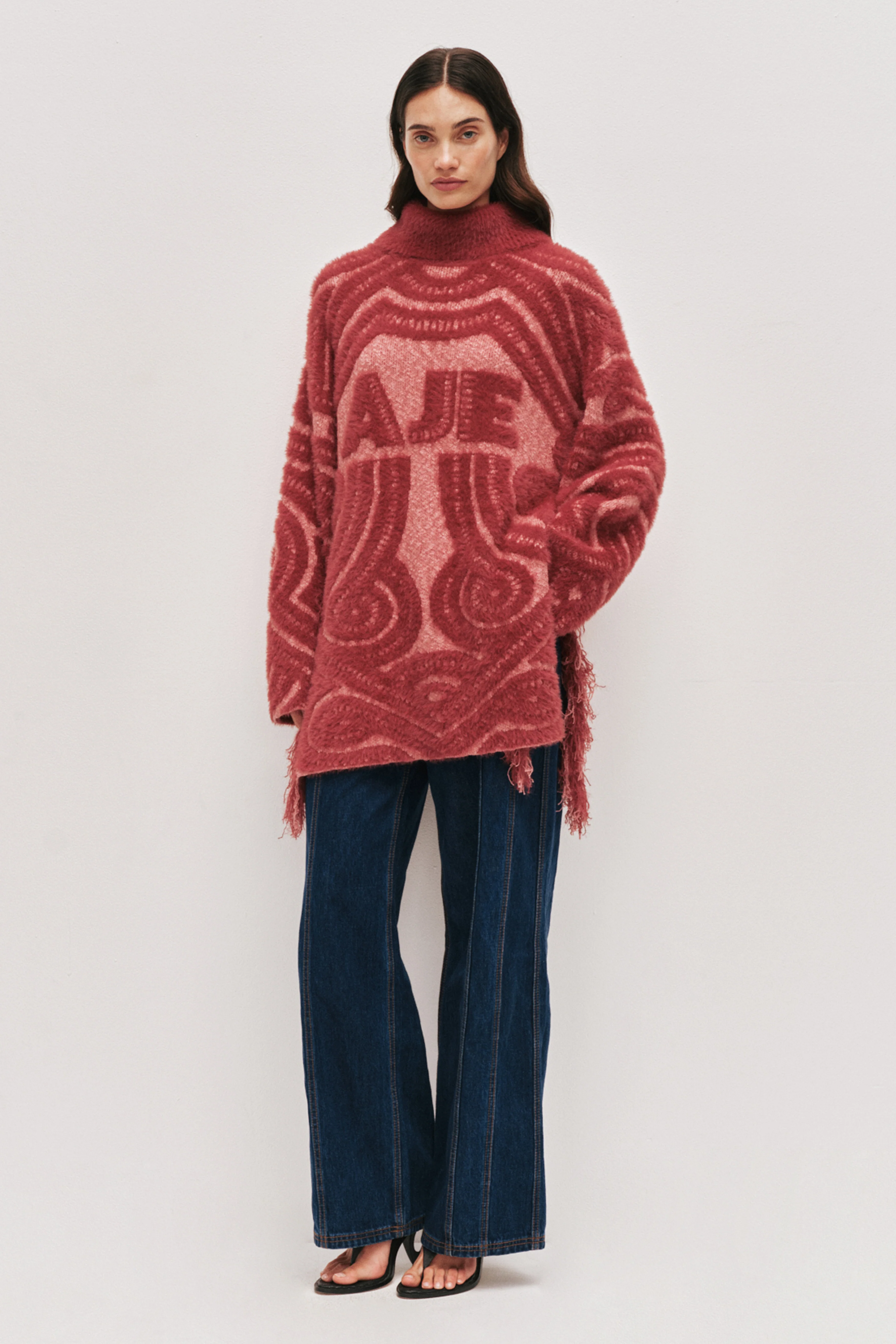 Jouve Jacquard Jumper