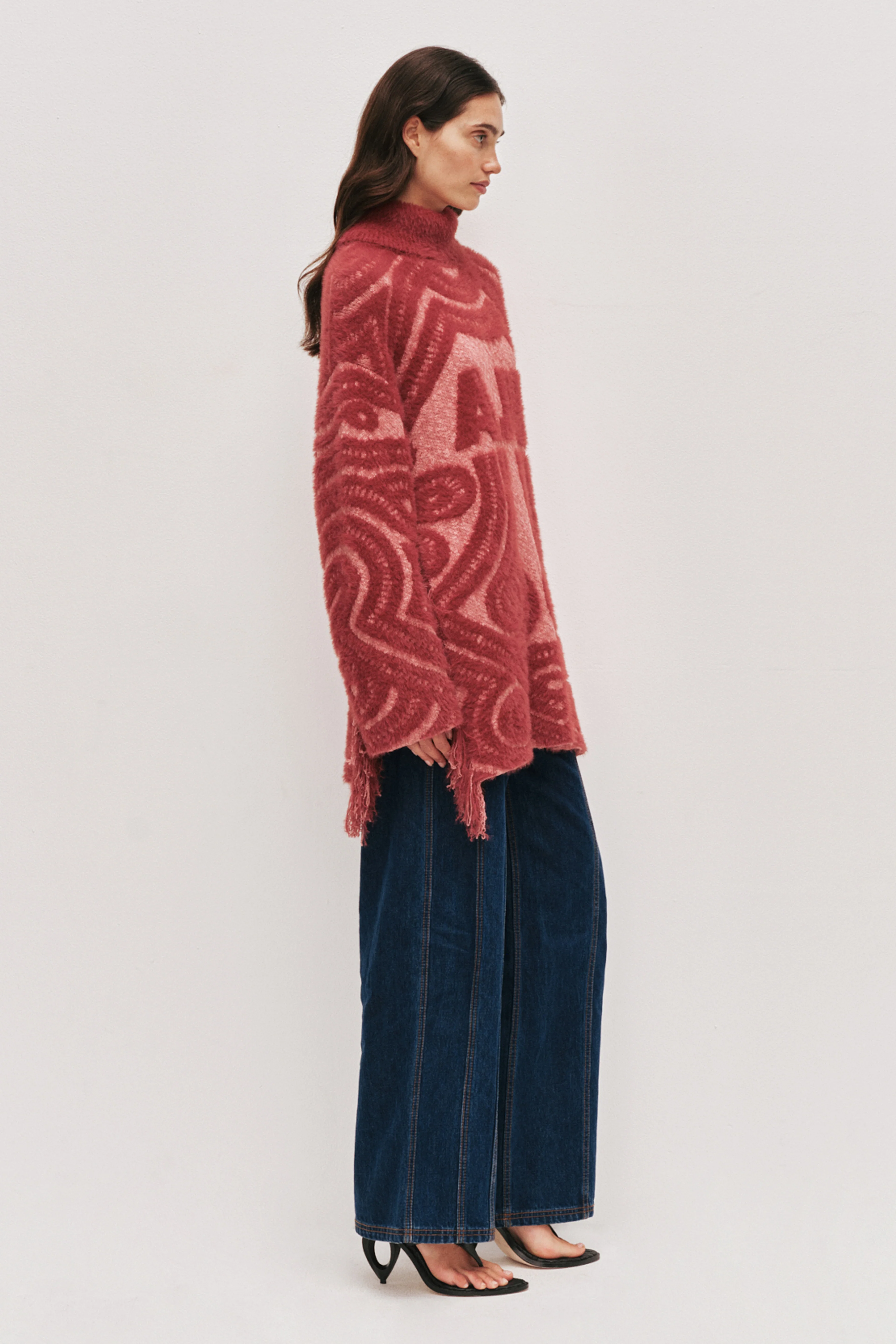 Jouve Jacquard Jumper
