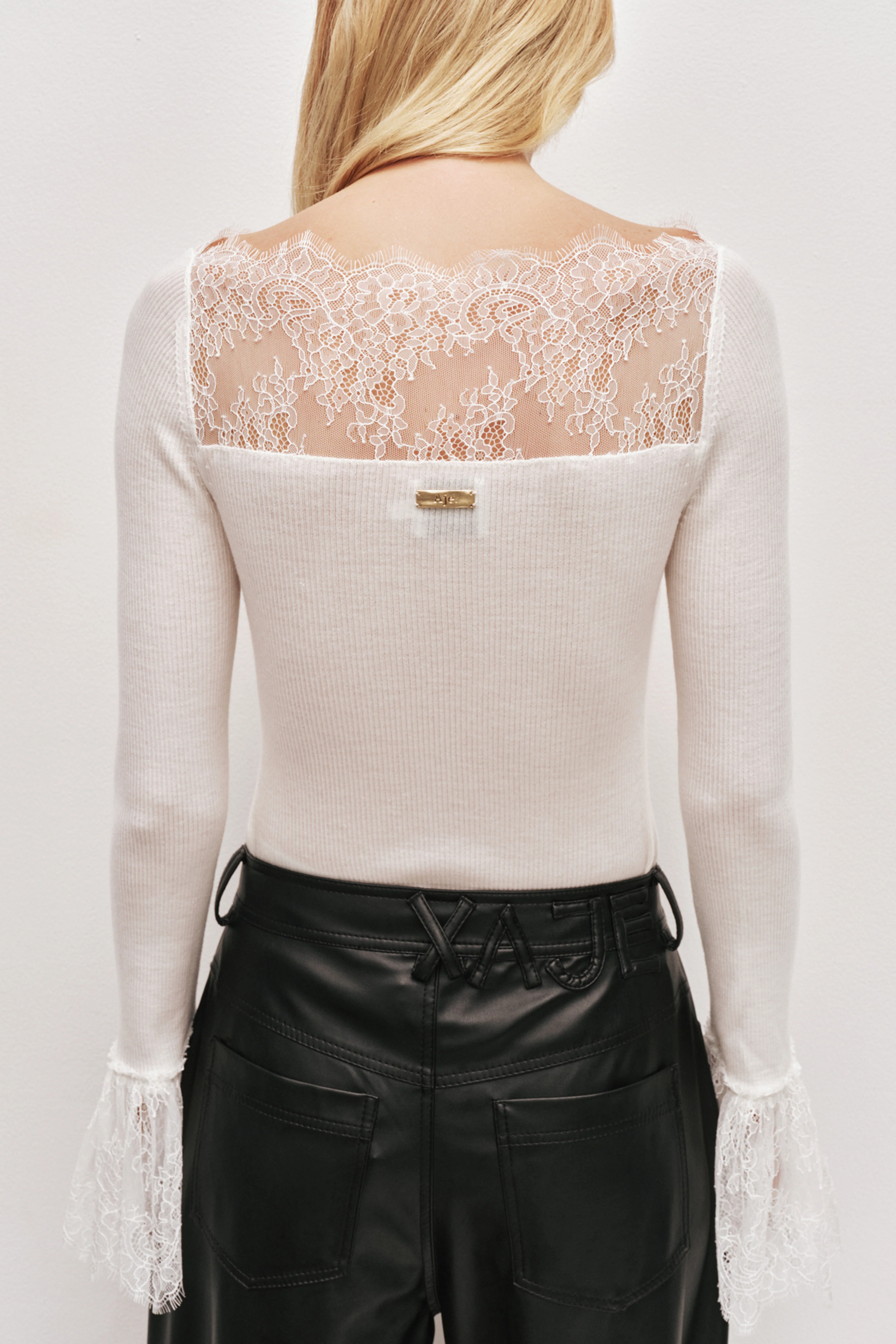 Genna Lace Knit Top