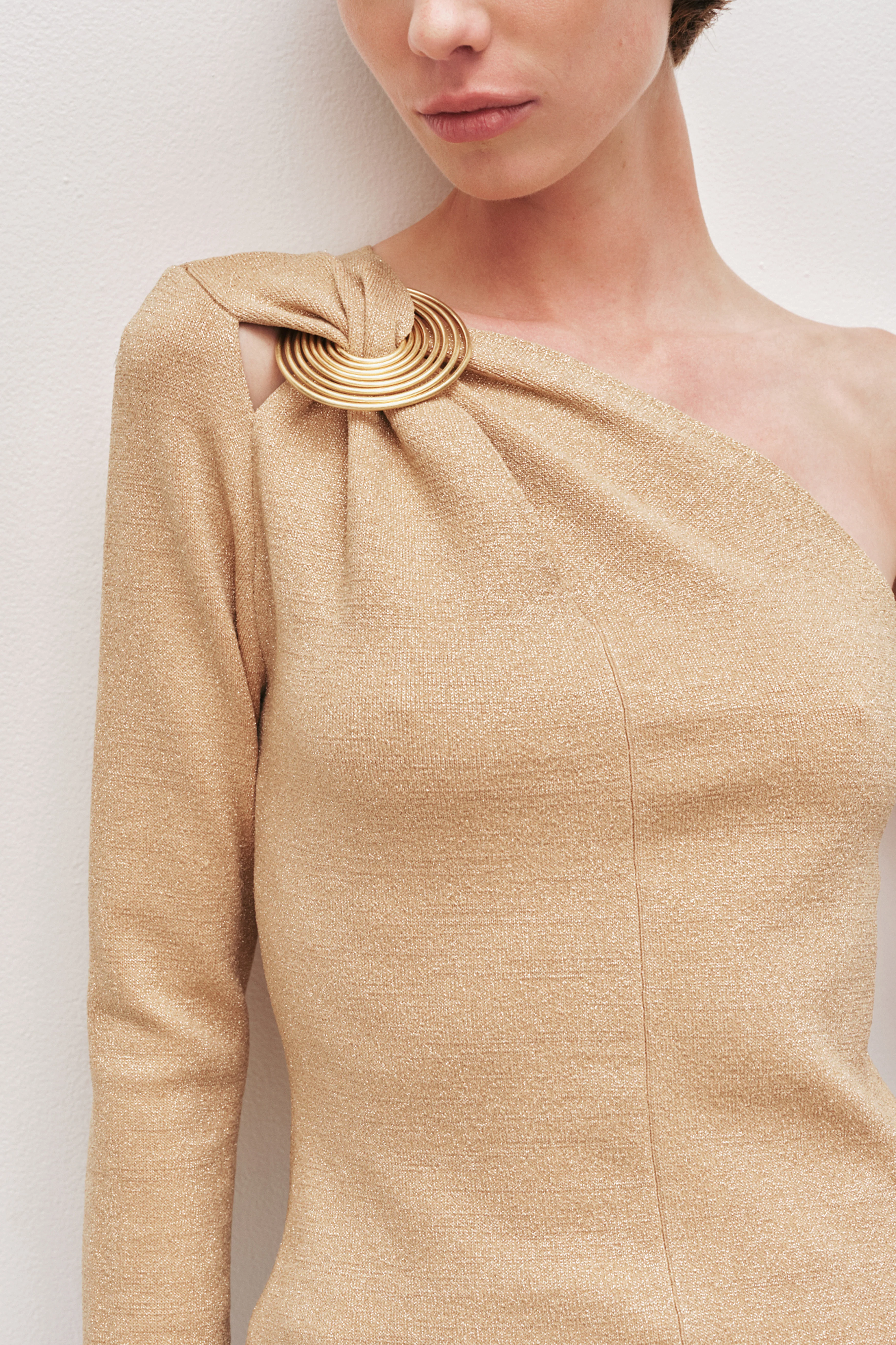 Rosabel Asymmetric Knit Top