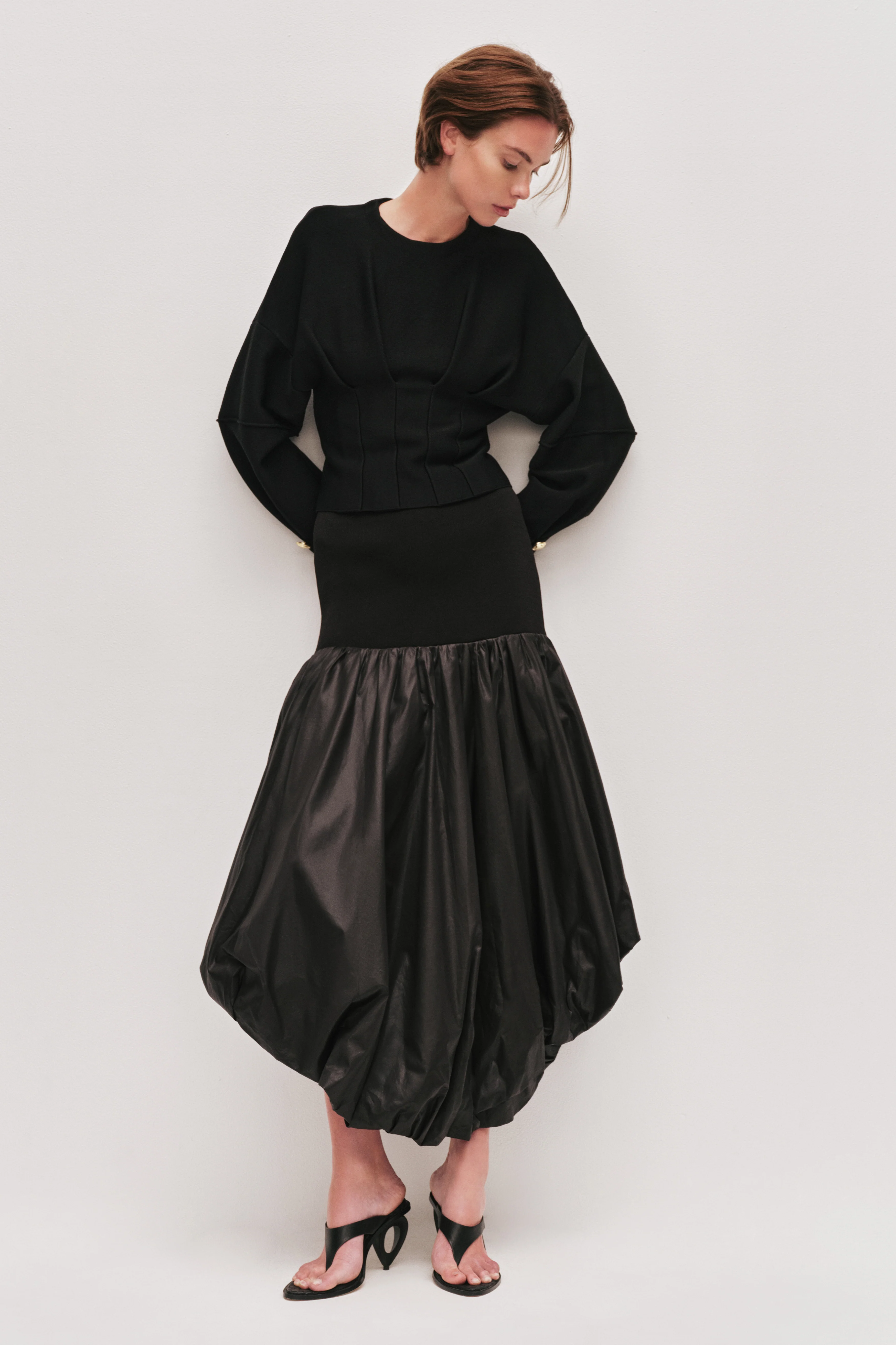Saige Corset Knit Jumper
