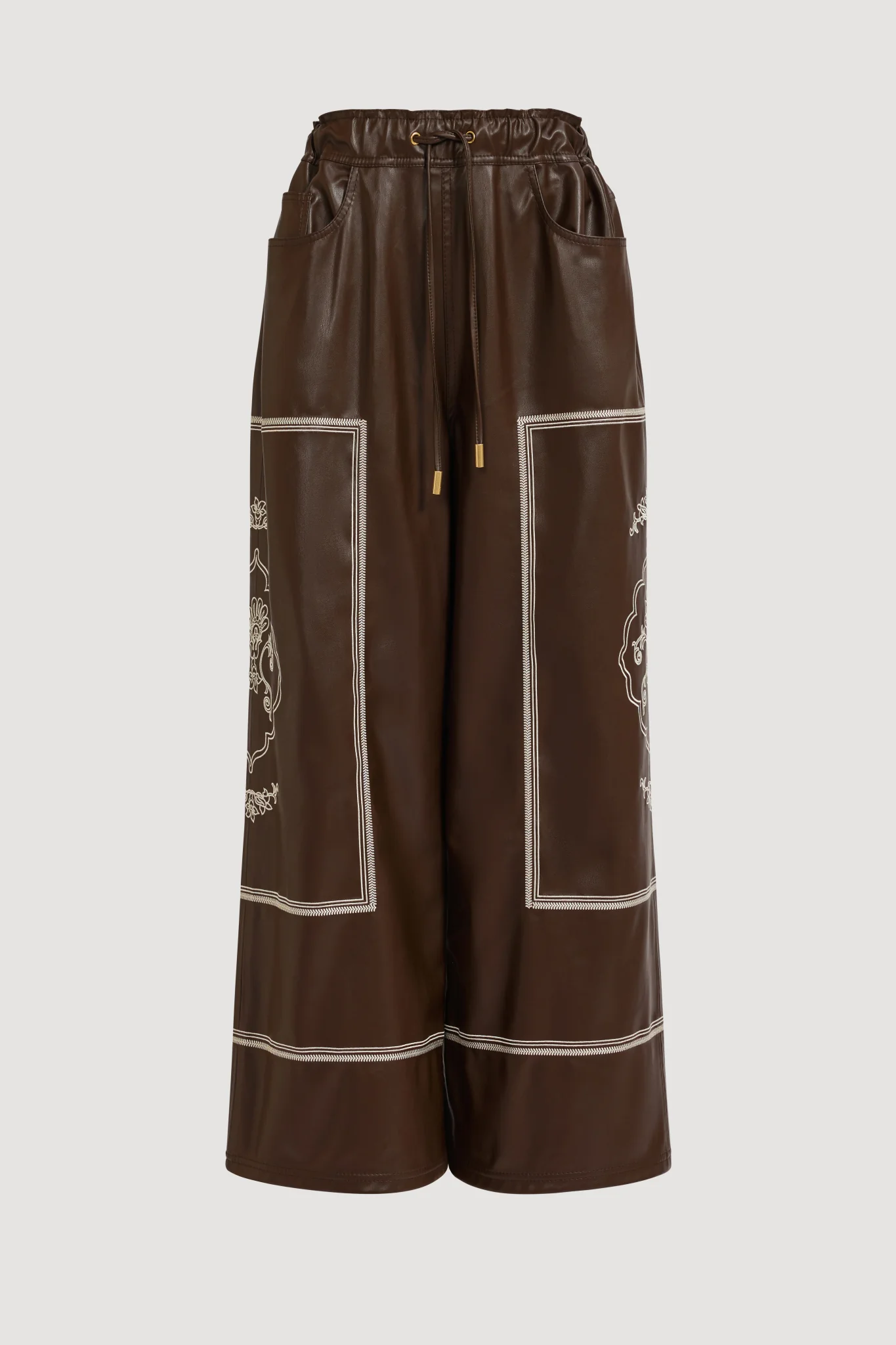 Lotus Vegan Leather Pant