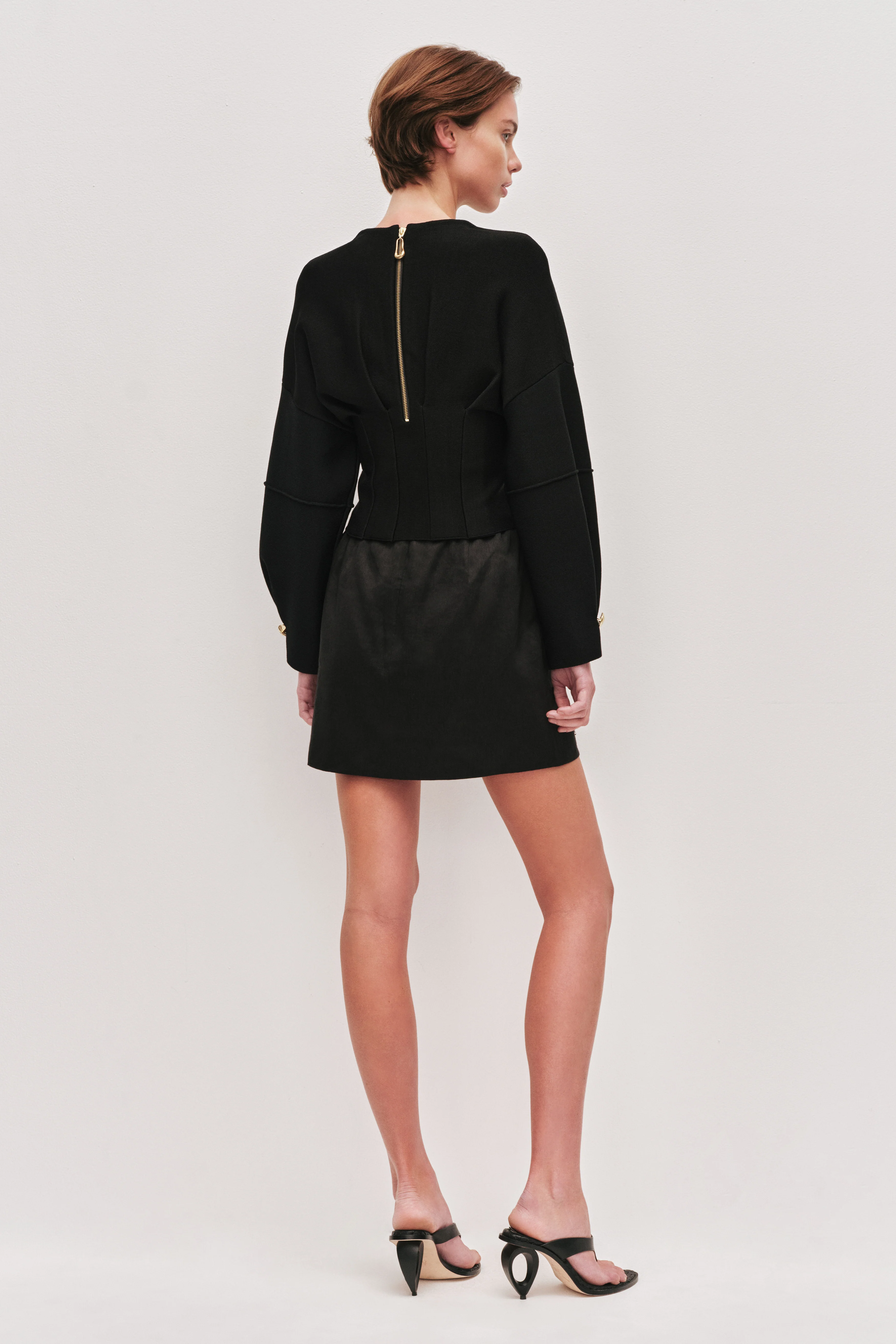 Demi Crystal Mini Skirt