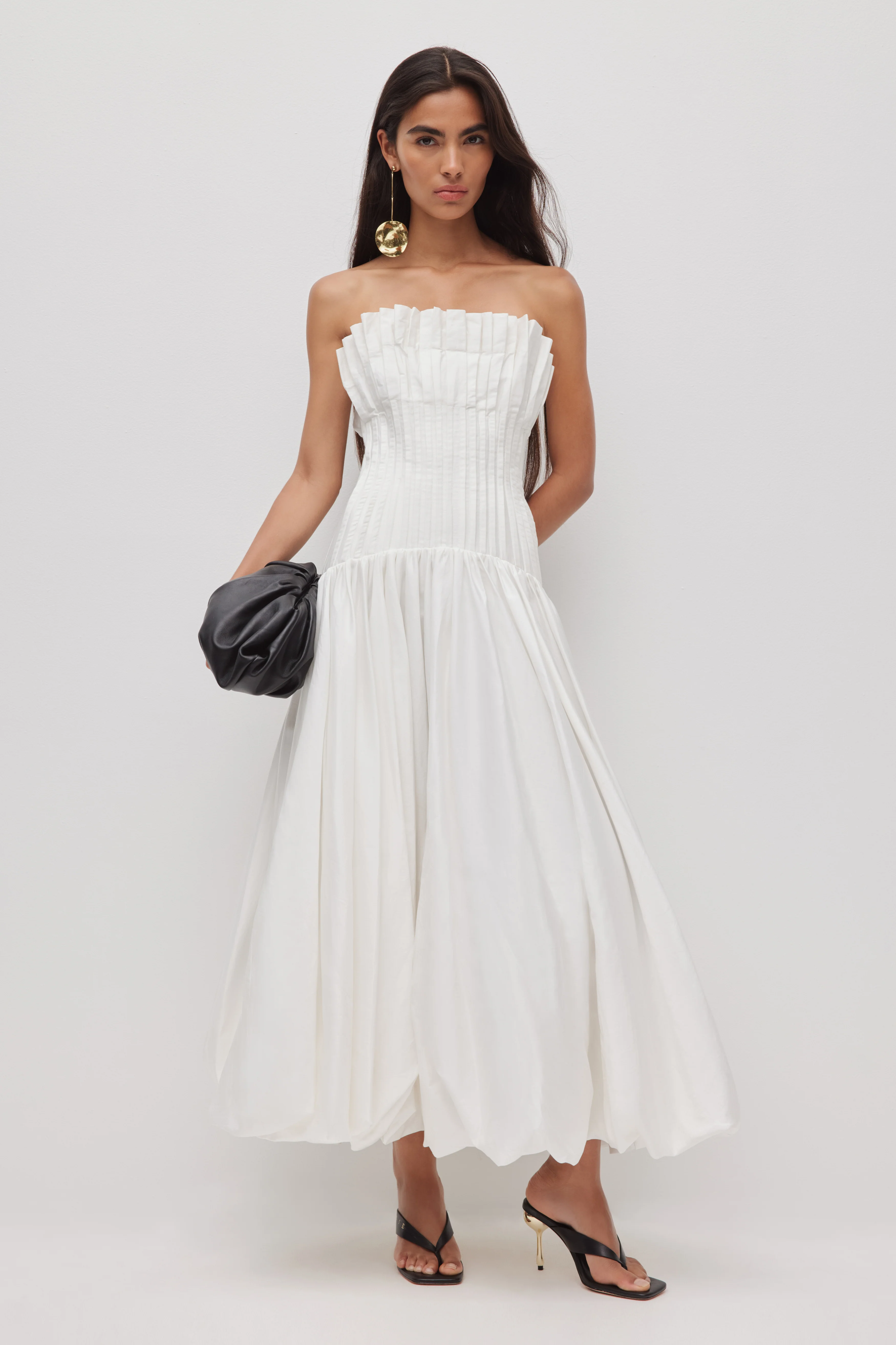 Ivy Bubble Hem Gown