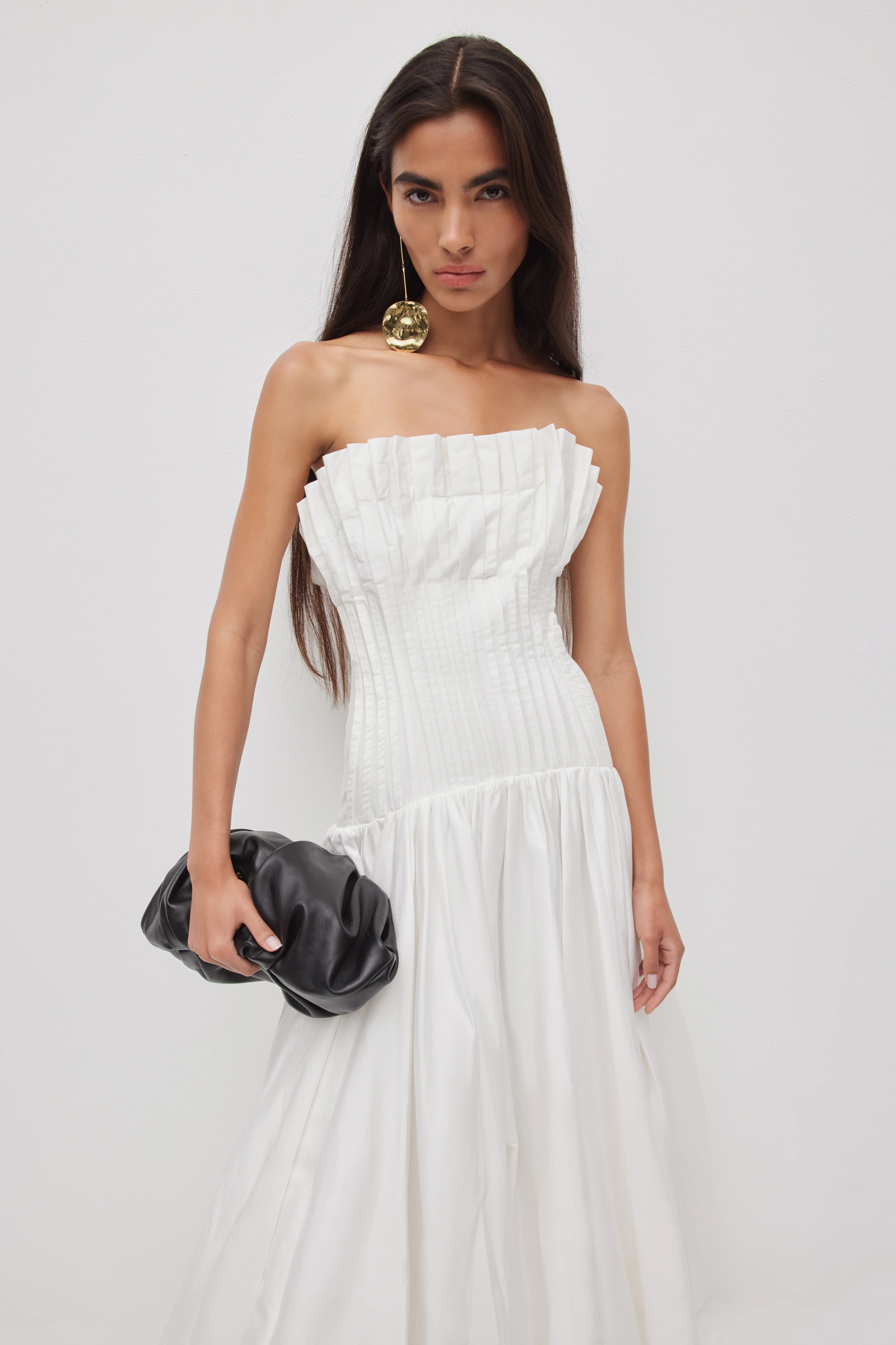Ivy Bubble Hem Gown