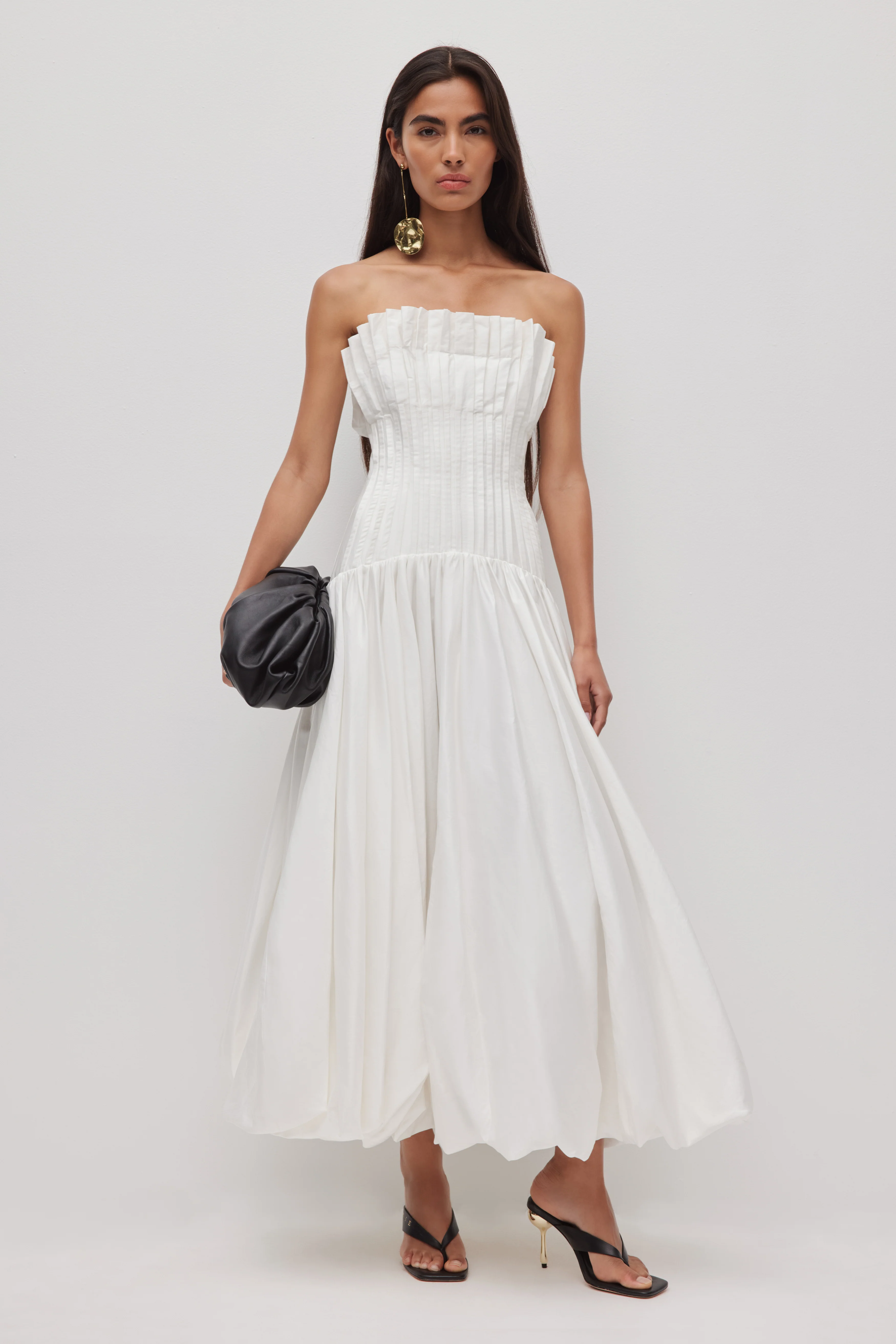 Ivy Bubble Hem Gown