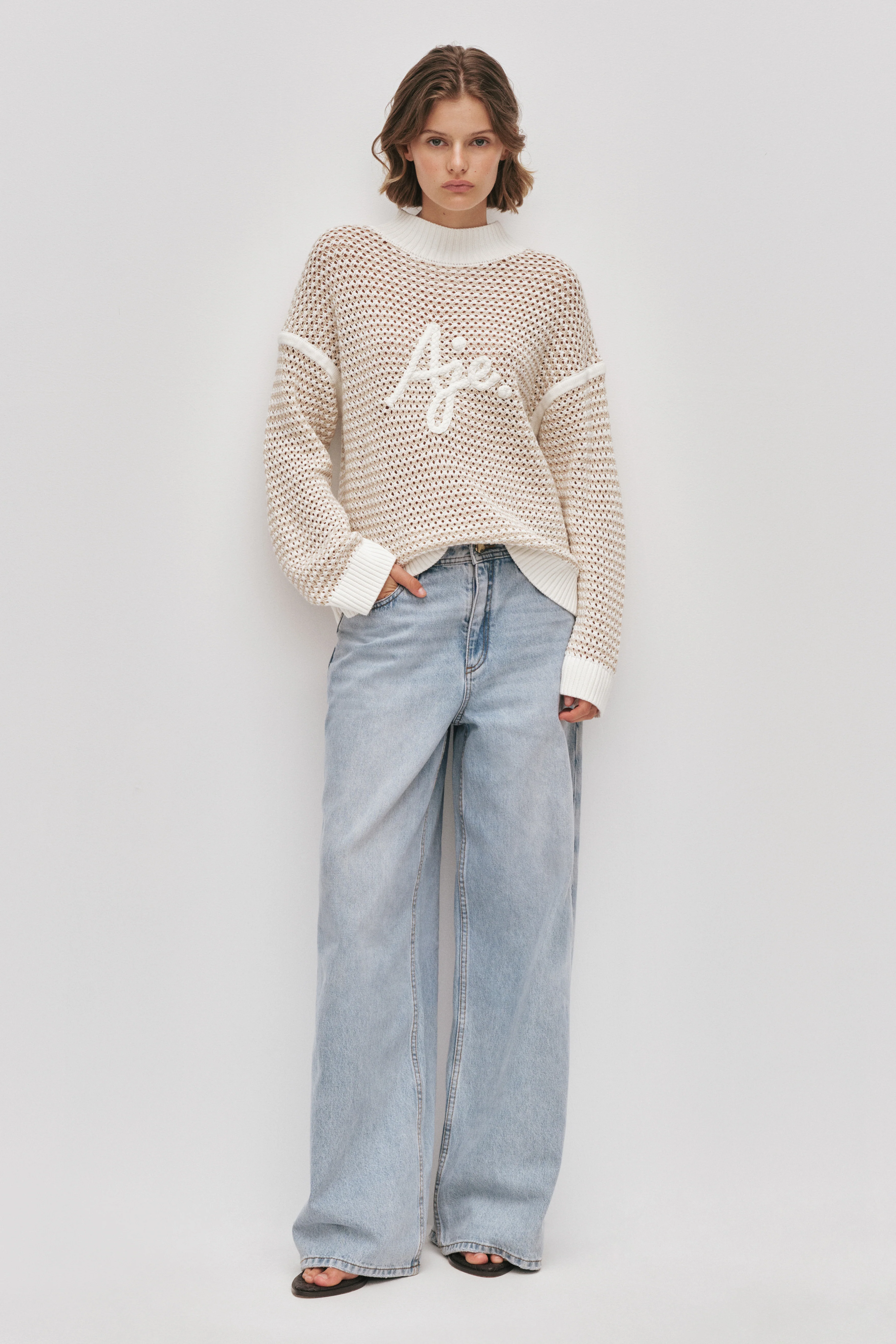 Luciana Logo Knit Jumper