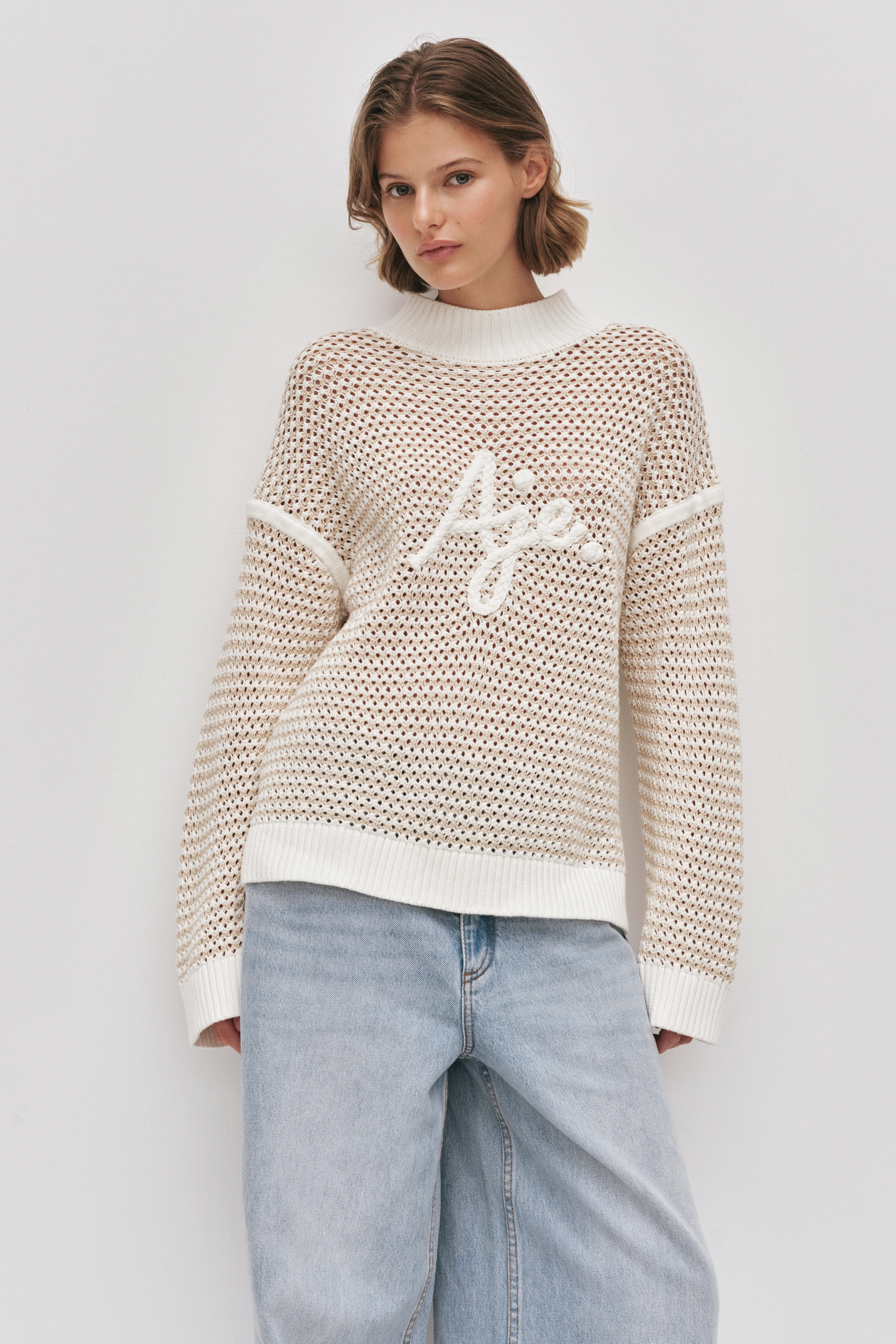 Luciana Logo Knit Jumper