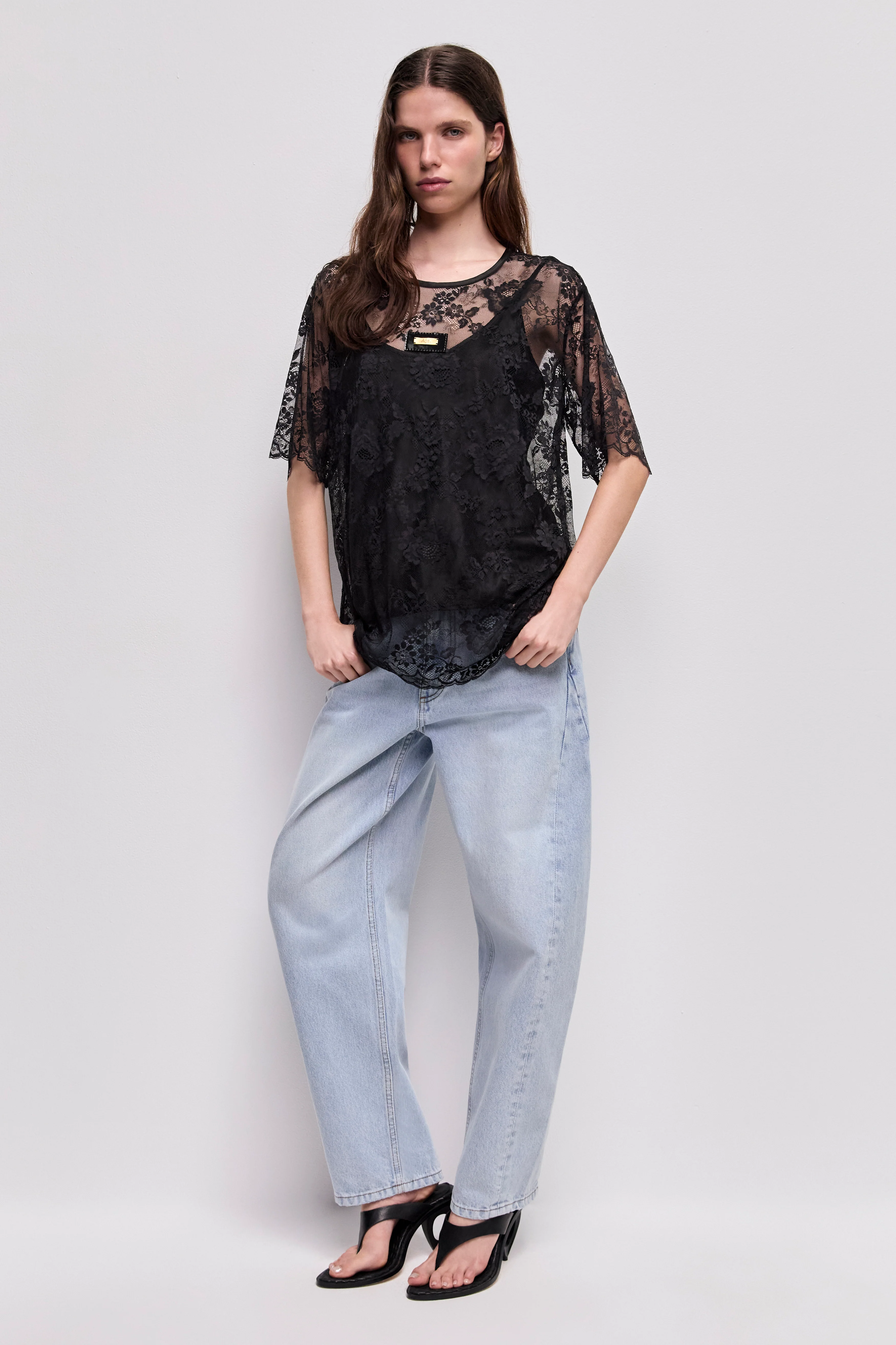 Luciana Lace Tee