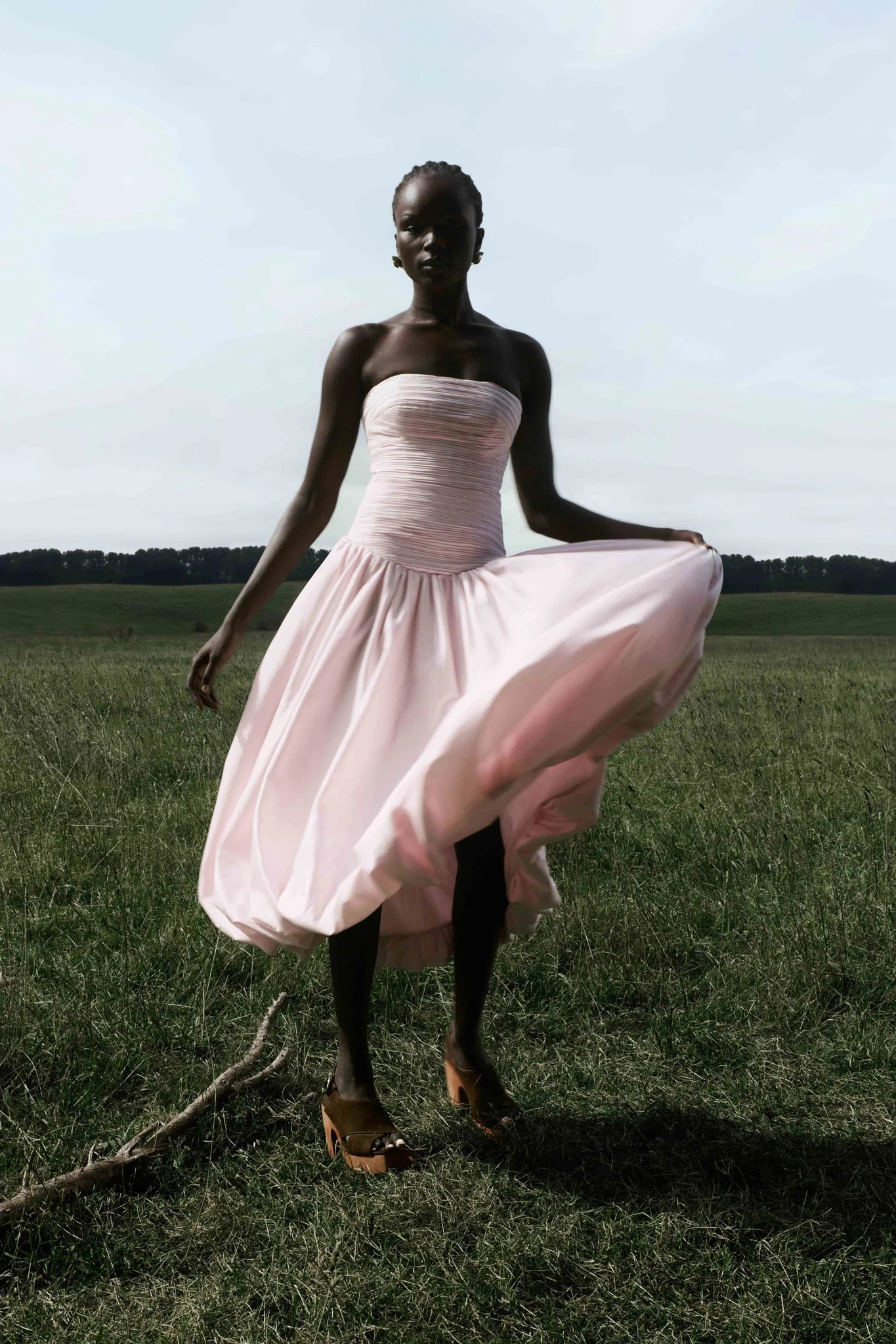 Violette Bubble Midi Dress