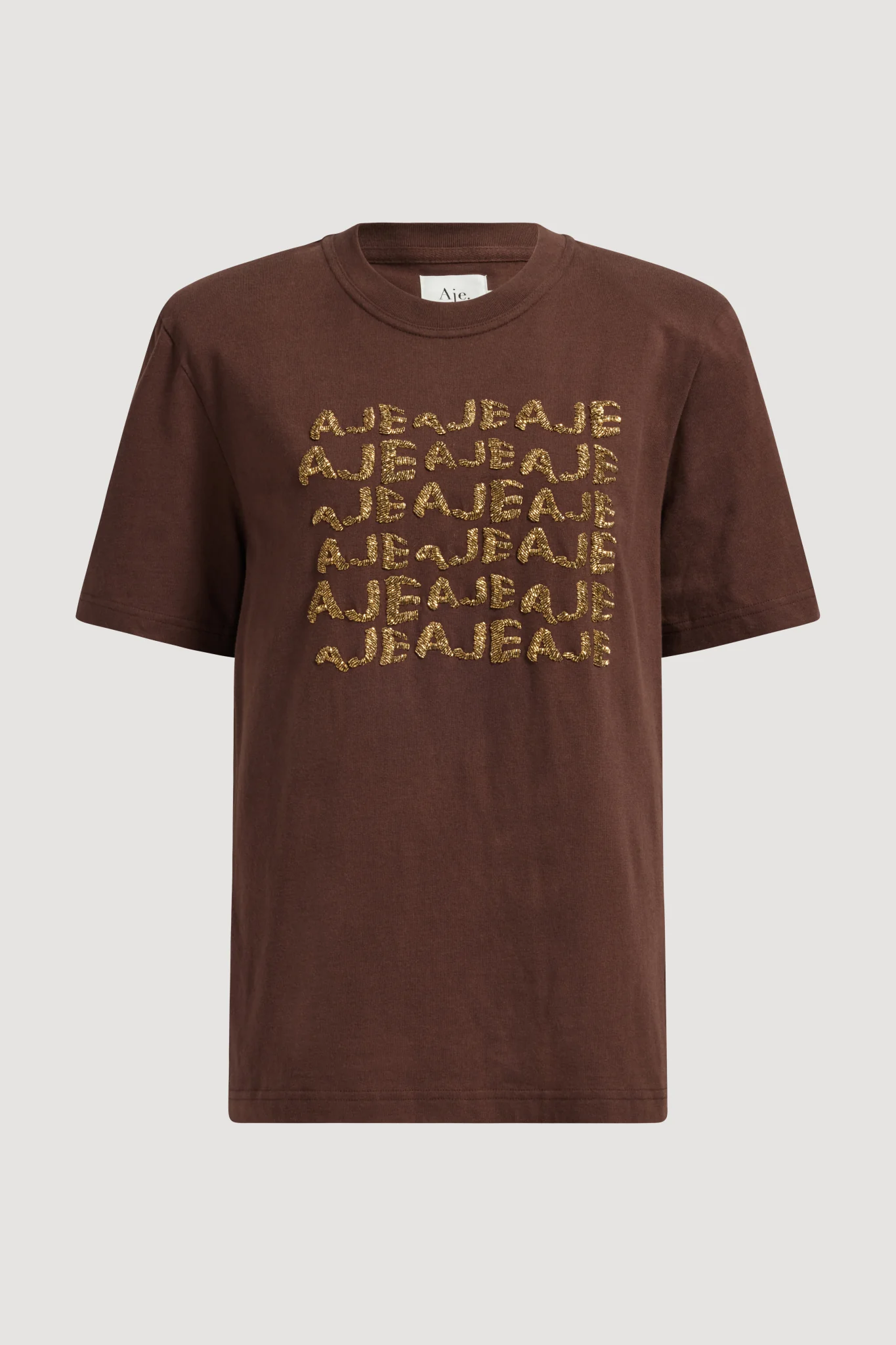 Alive Embellished Logo Tee