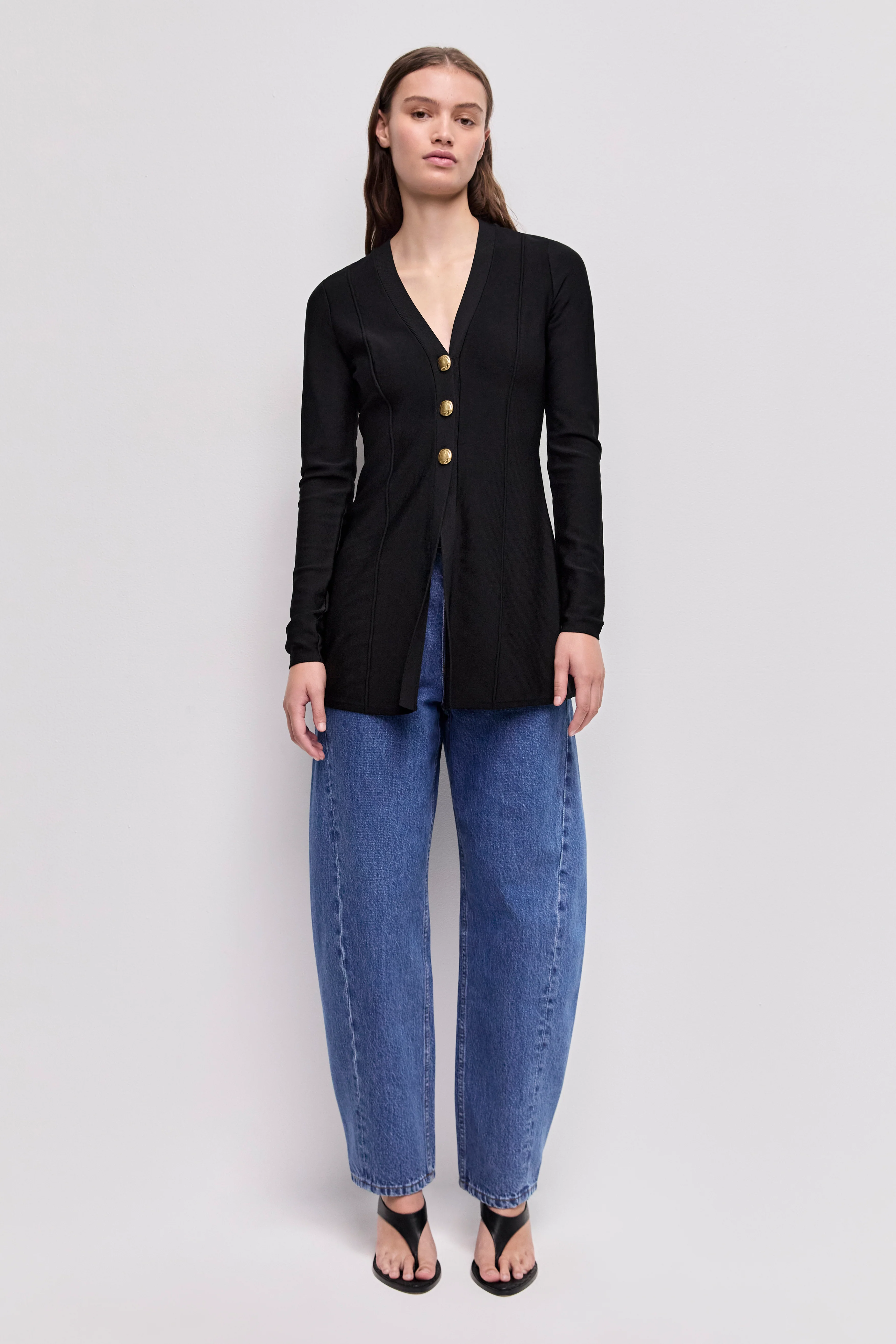 Sara Longline Cardigan