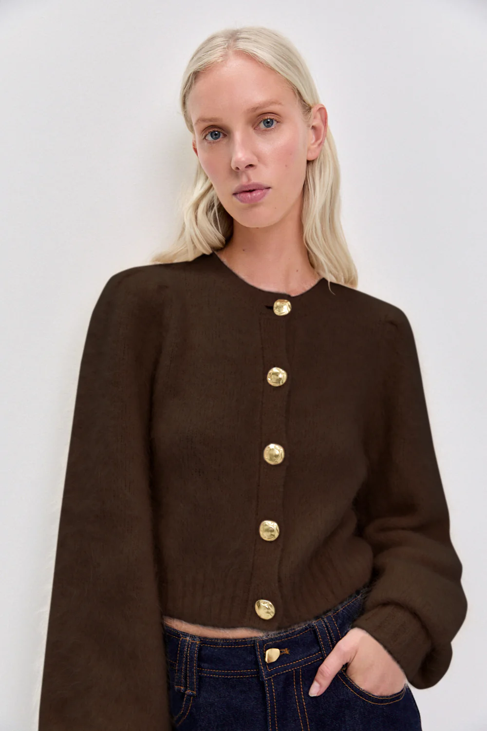Renee Fluffy Cardigan