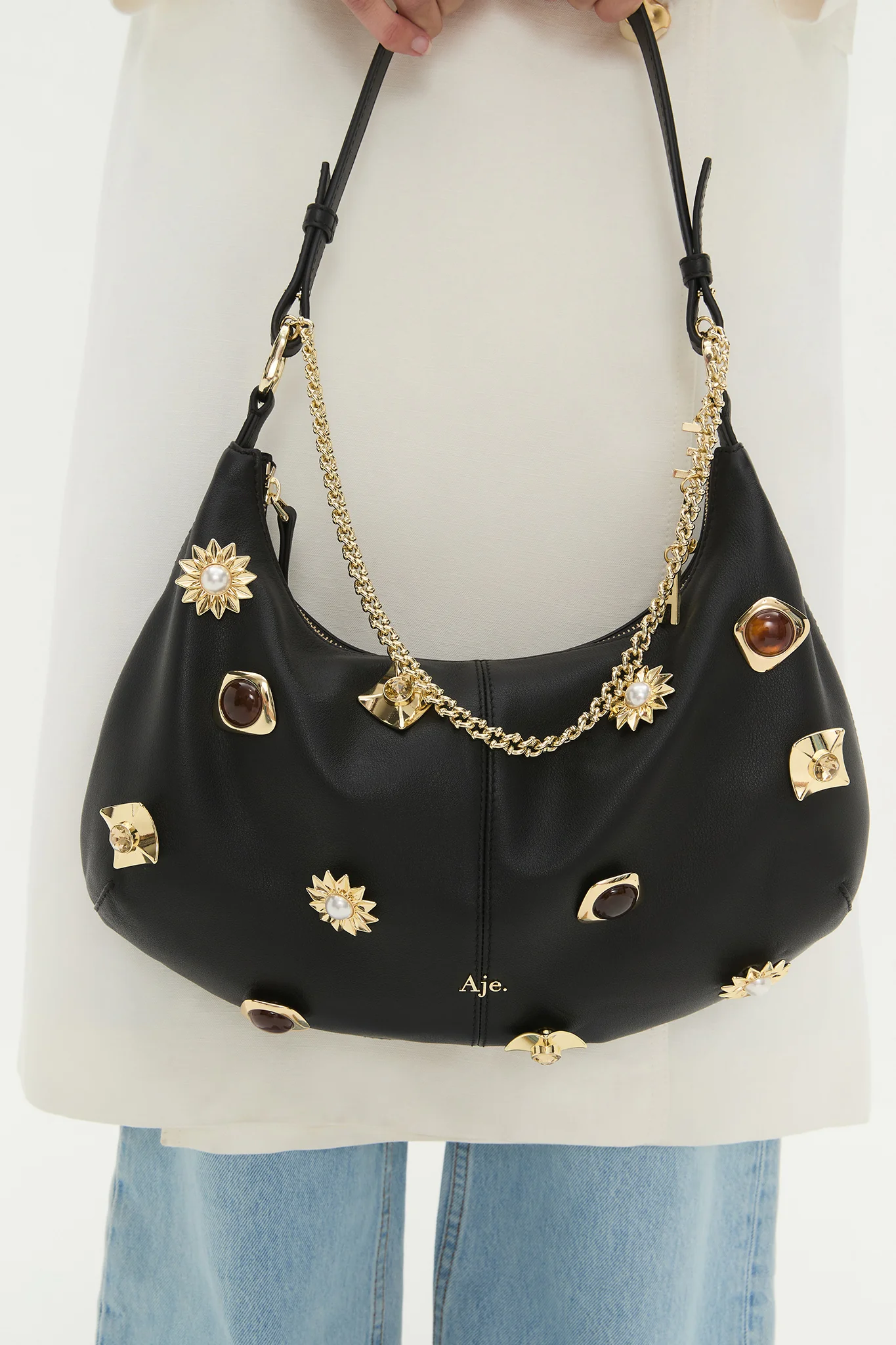 Quinn Charm Shoulder Bag