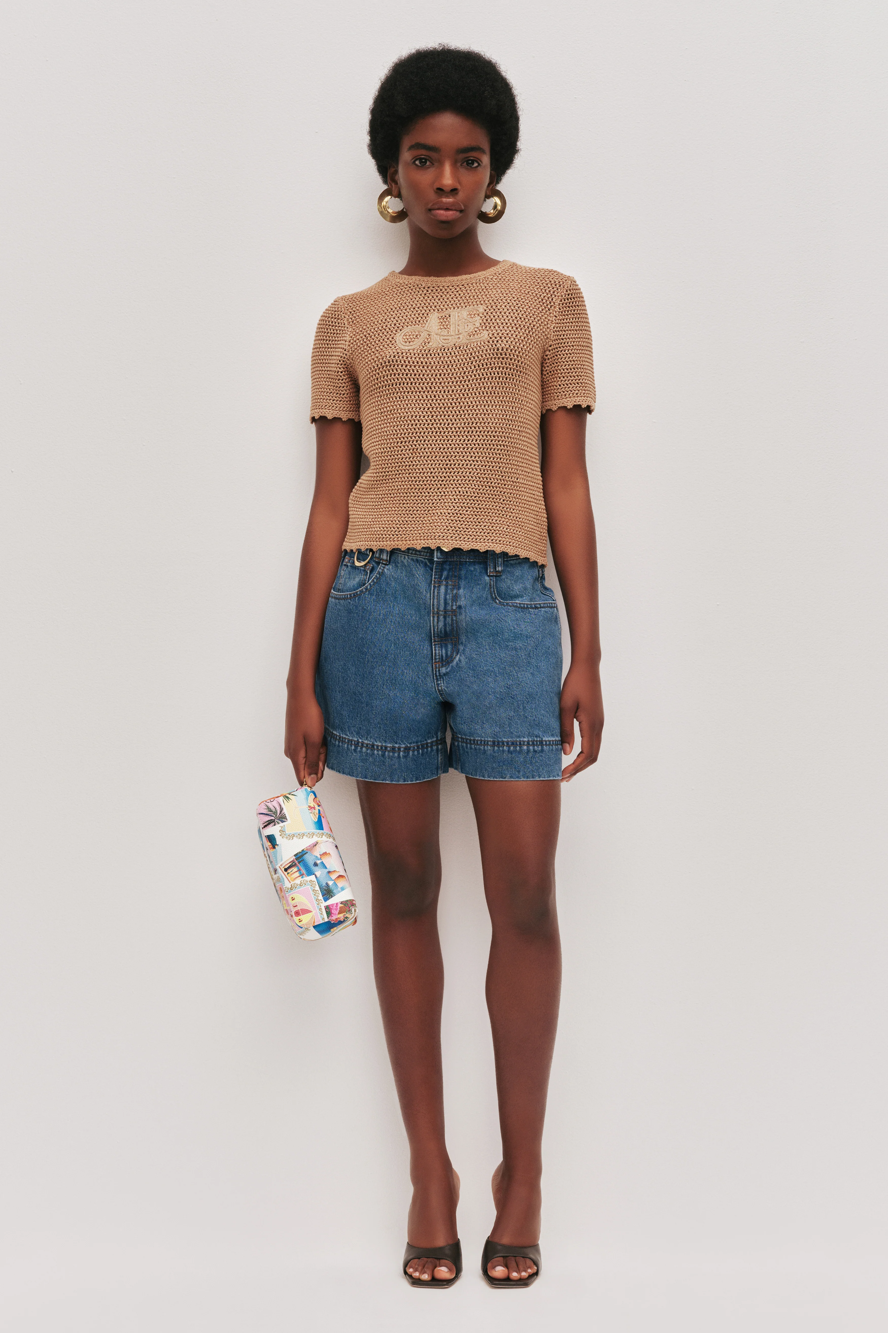 Uma Slim Knit Tee