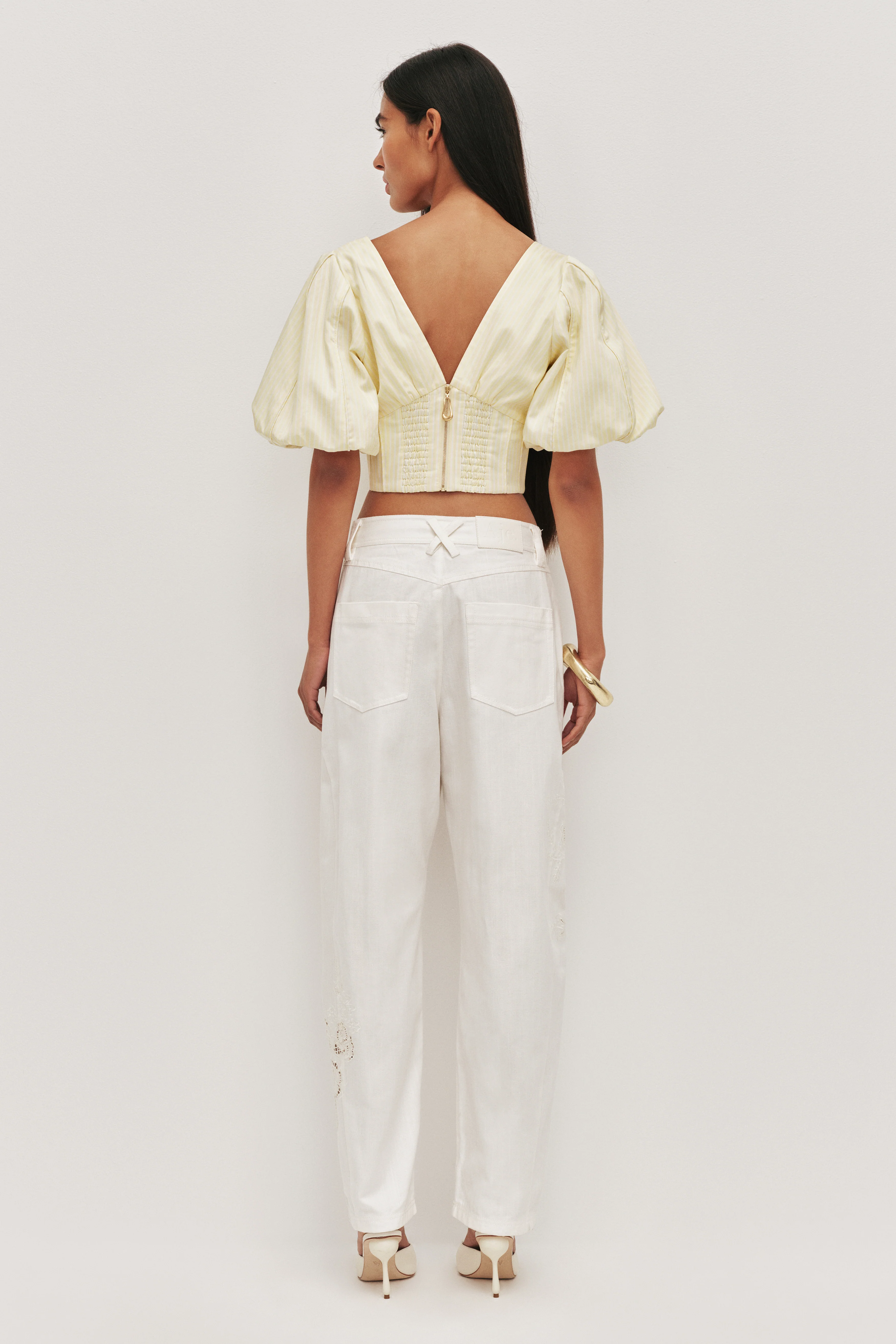Halo Embroidered Pant
