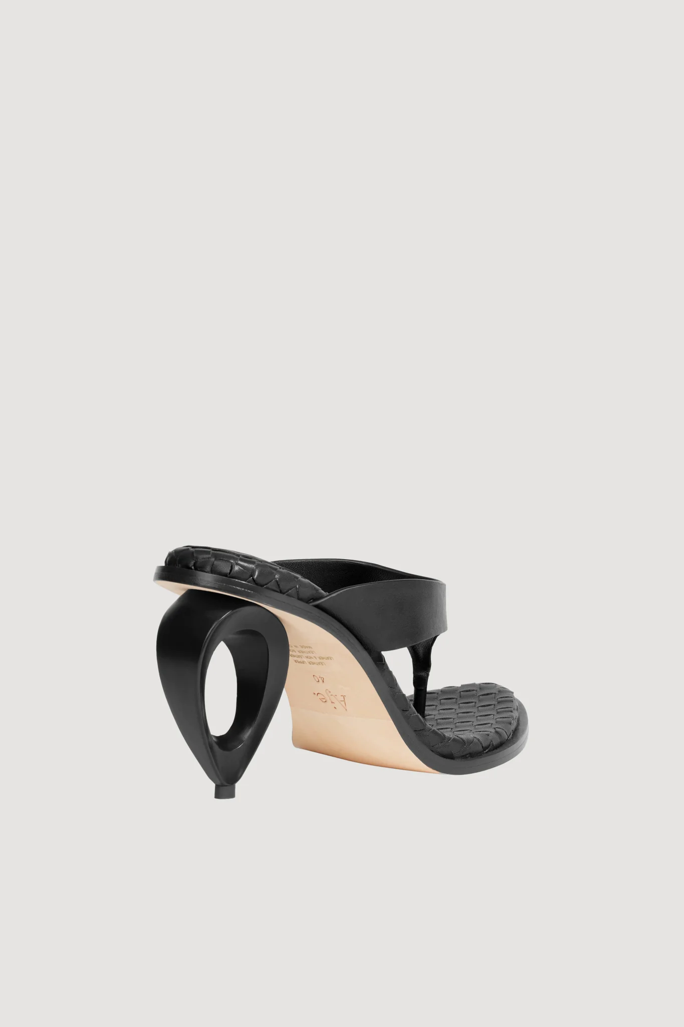 Eternal Sculptural Heel Sandal