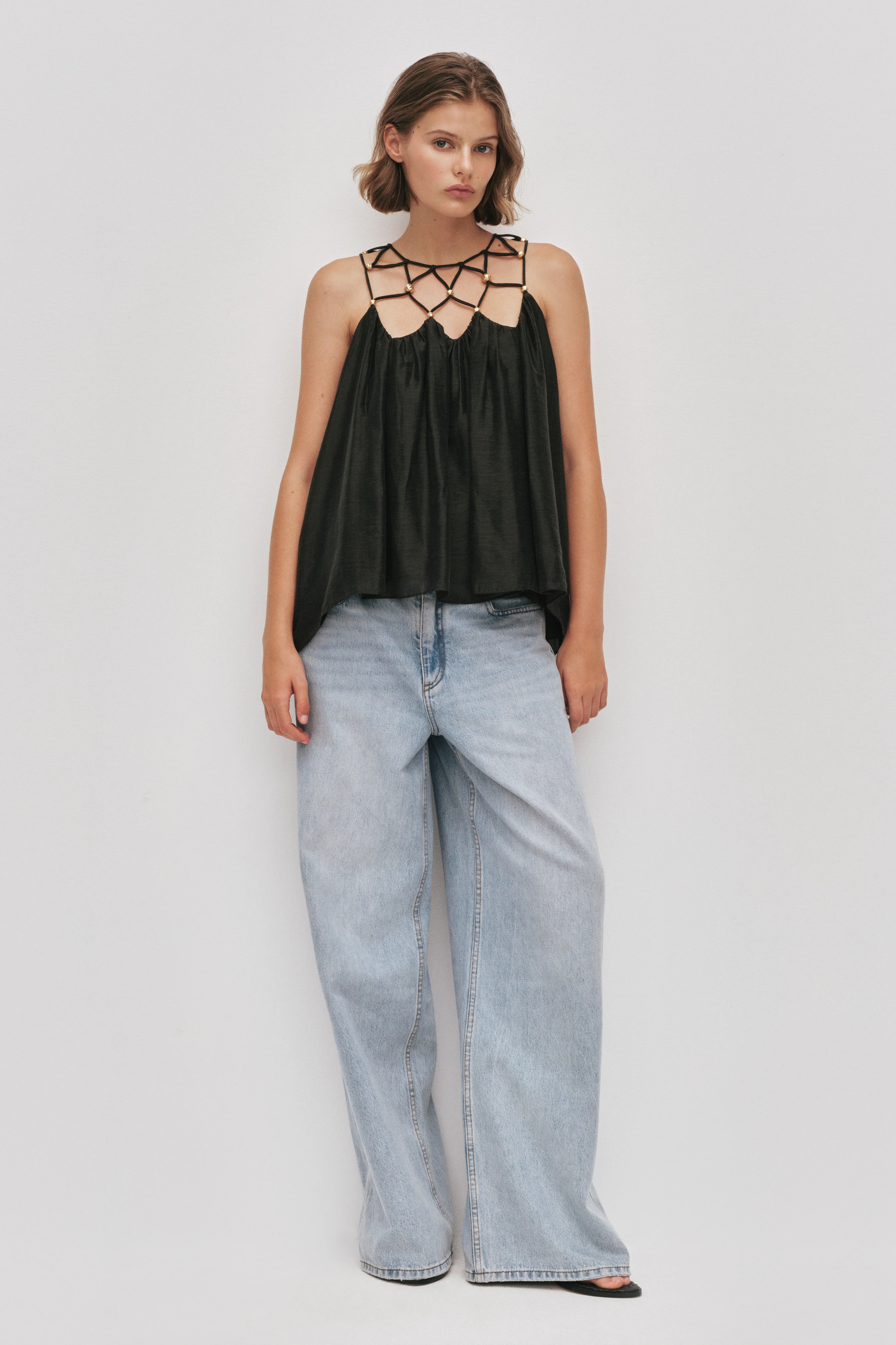 Della Beaded Top
