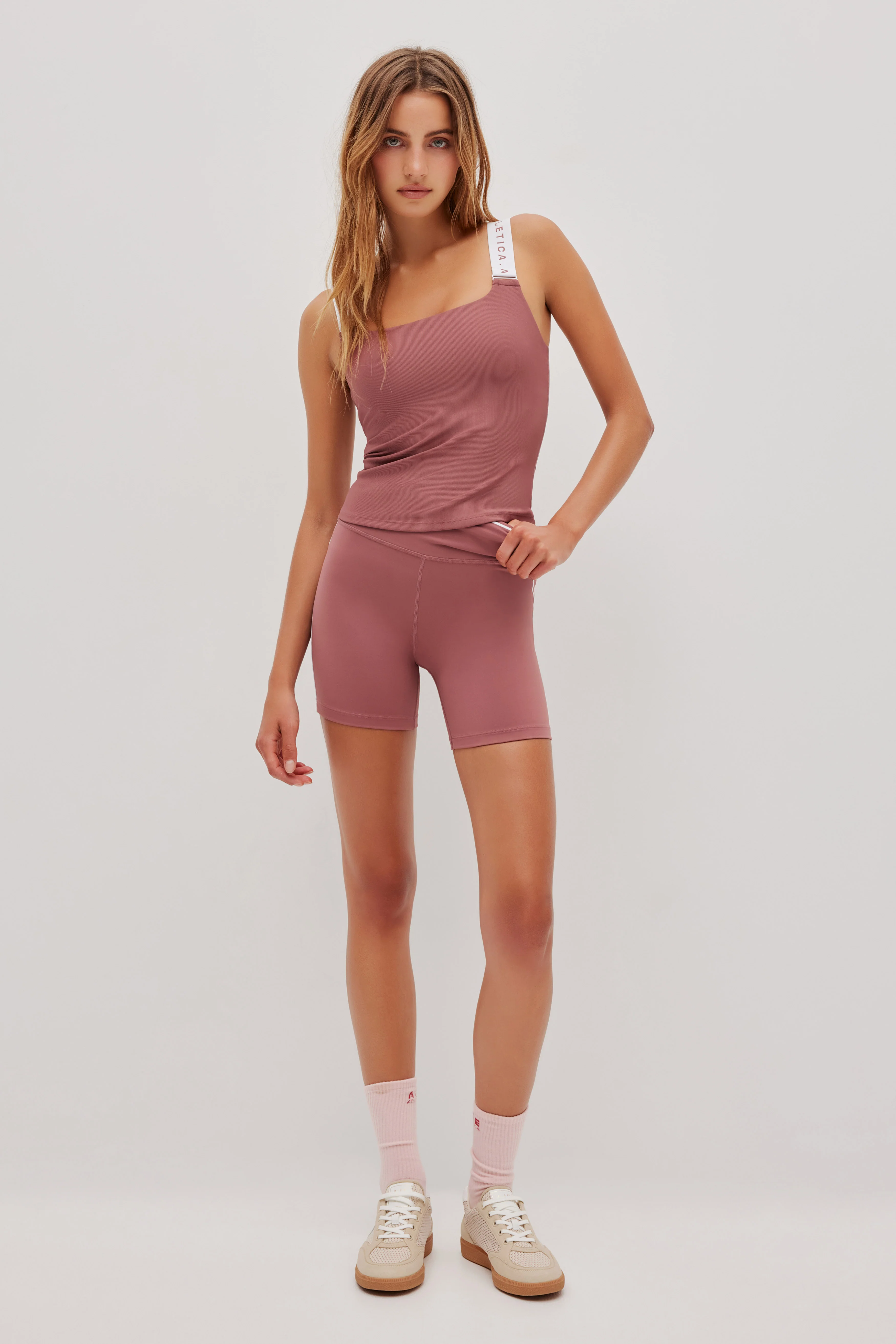 Active Logo Strap Tank 169