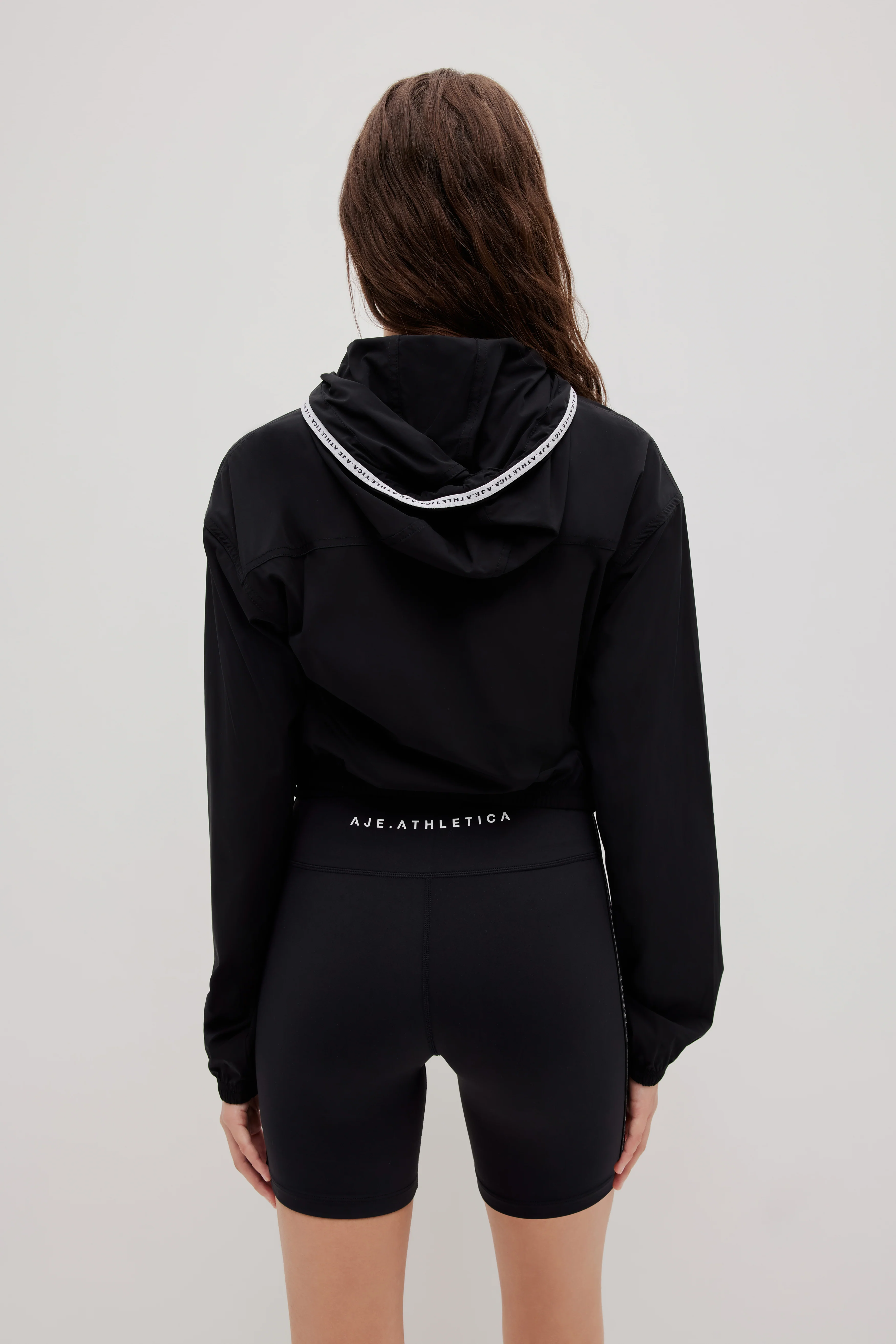 Crop Hood Spray Jacket 716