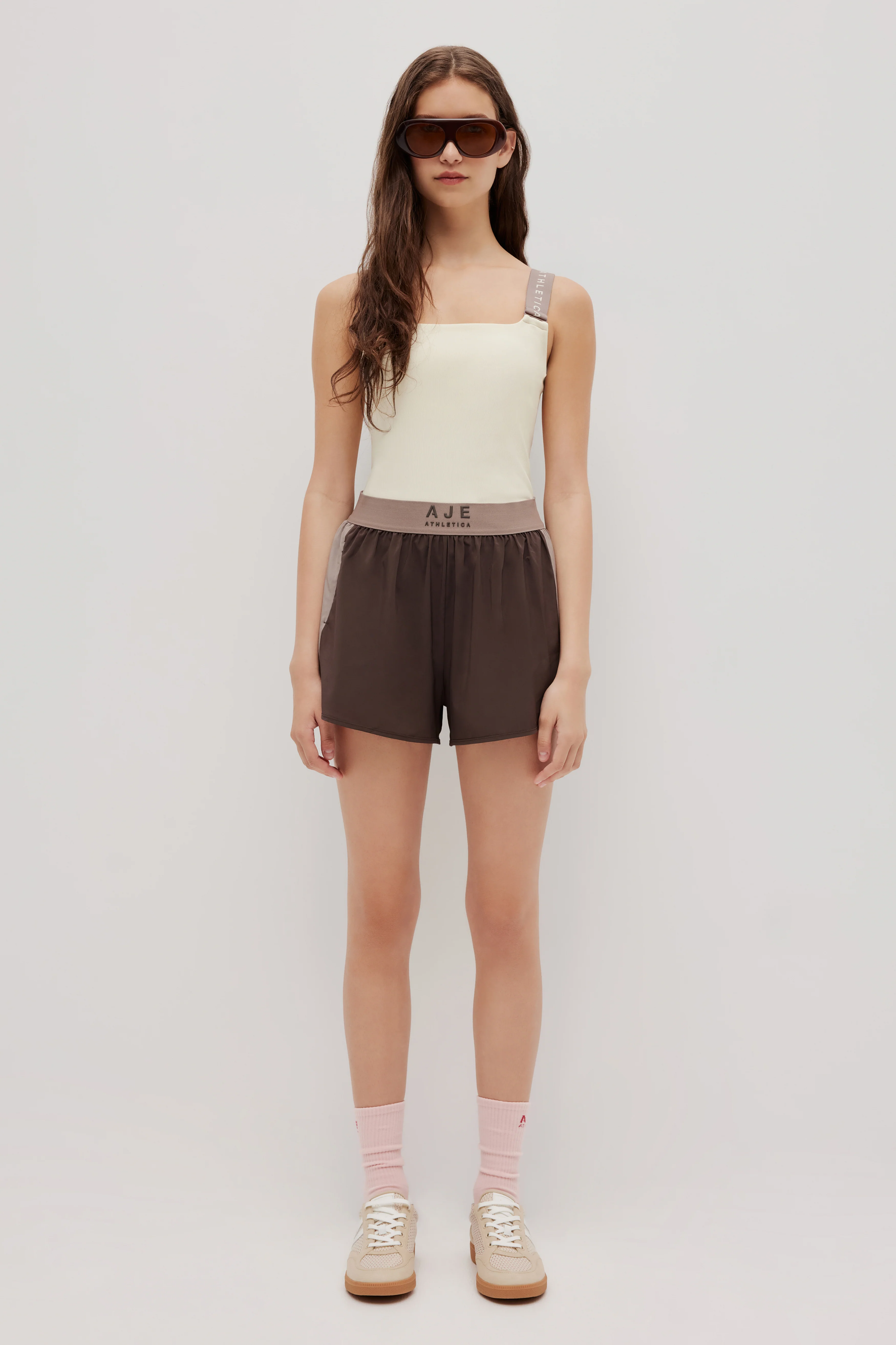 Active Logo Strap Tank 169