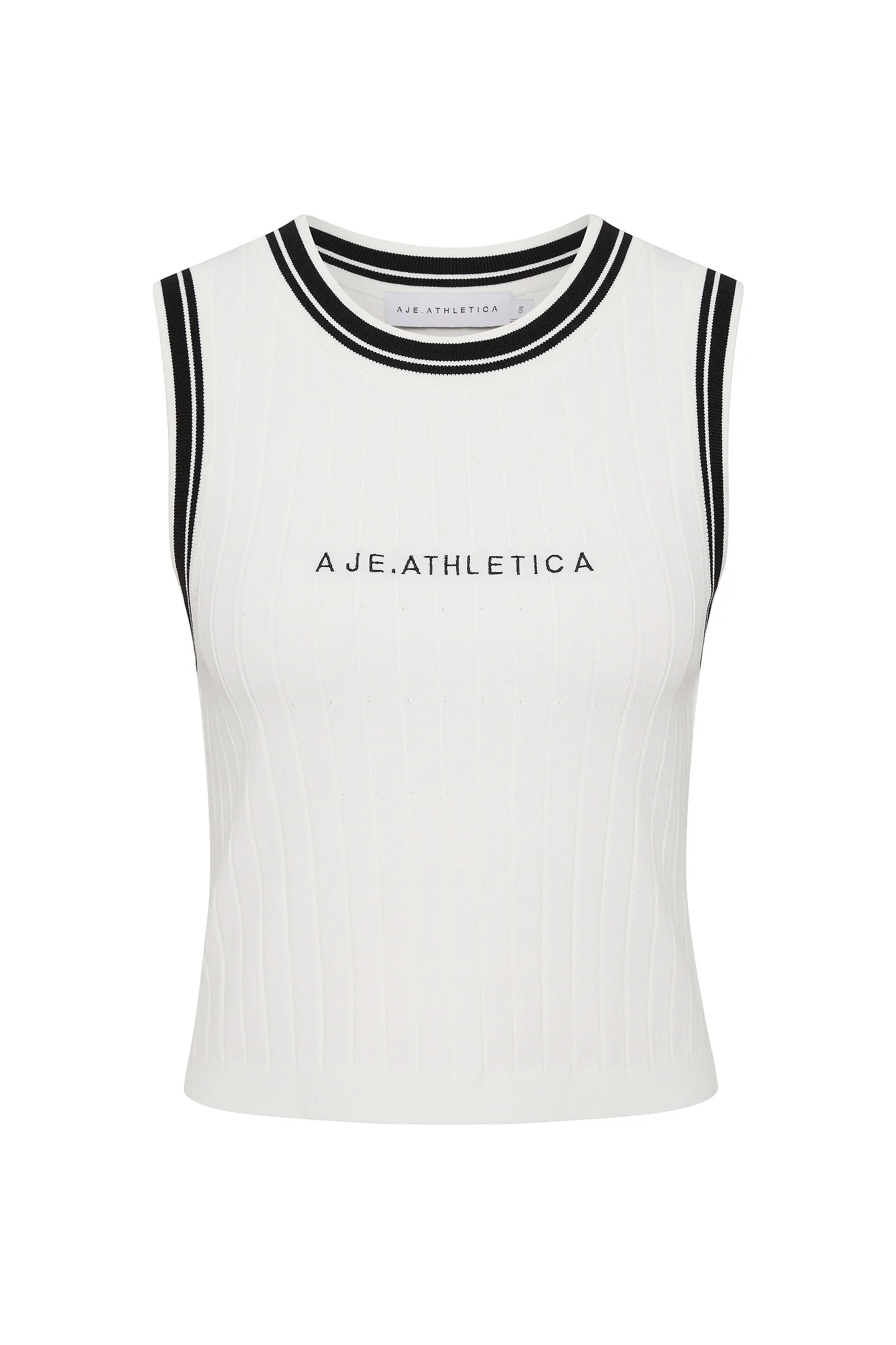Contrast Rib Knit Tank 135