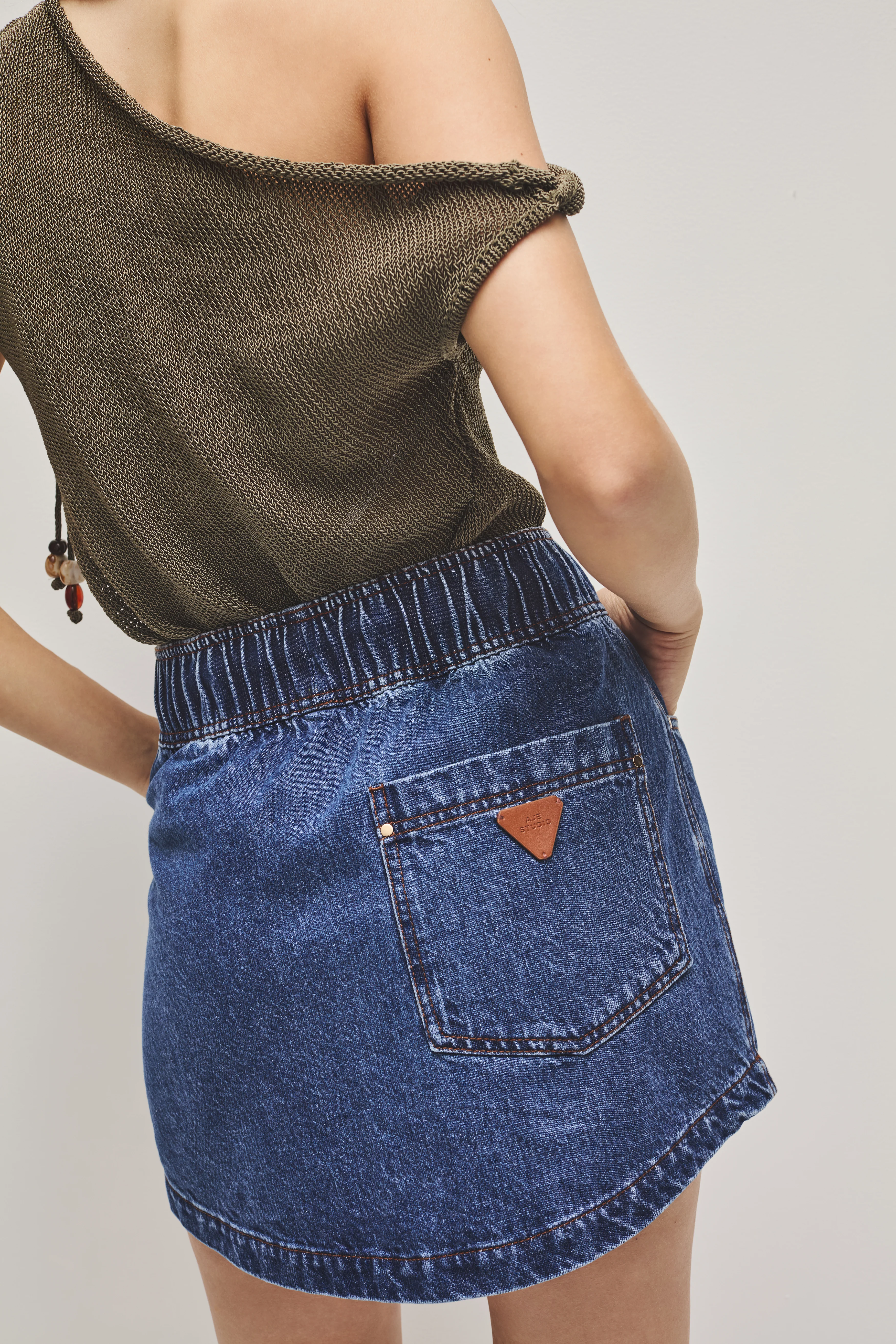 Flynn Denim Mini Skirt