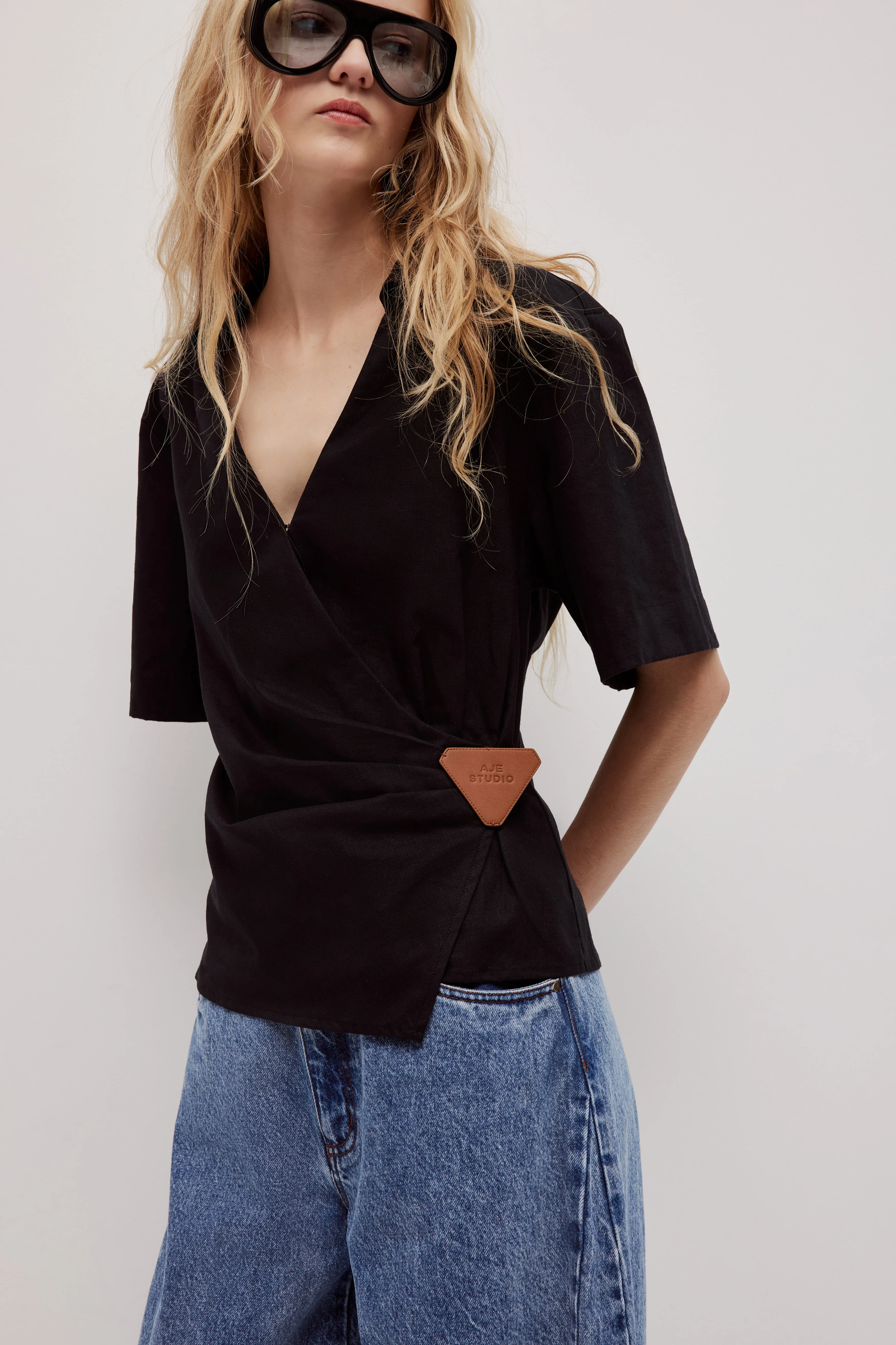 Sable Wrap Shirt