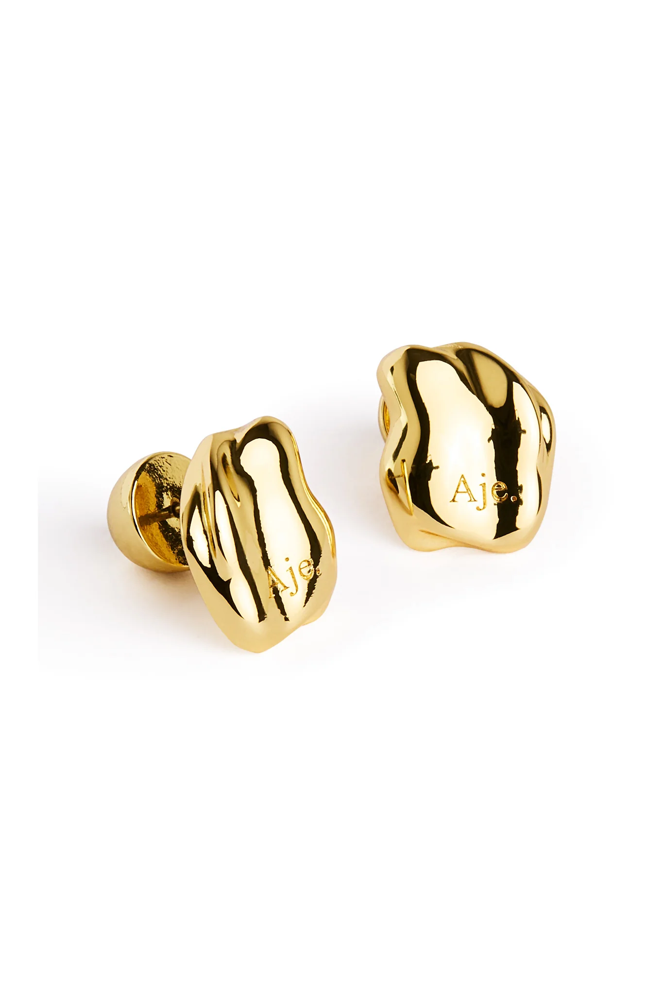 Marina Organic Logo Stud
