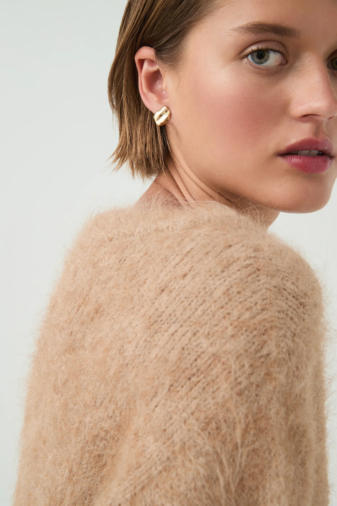 Marina Organic Logo Stud