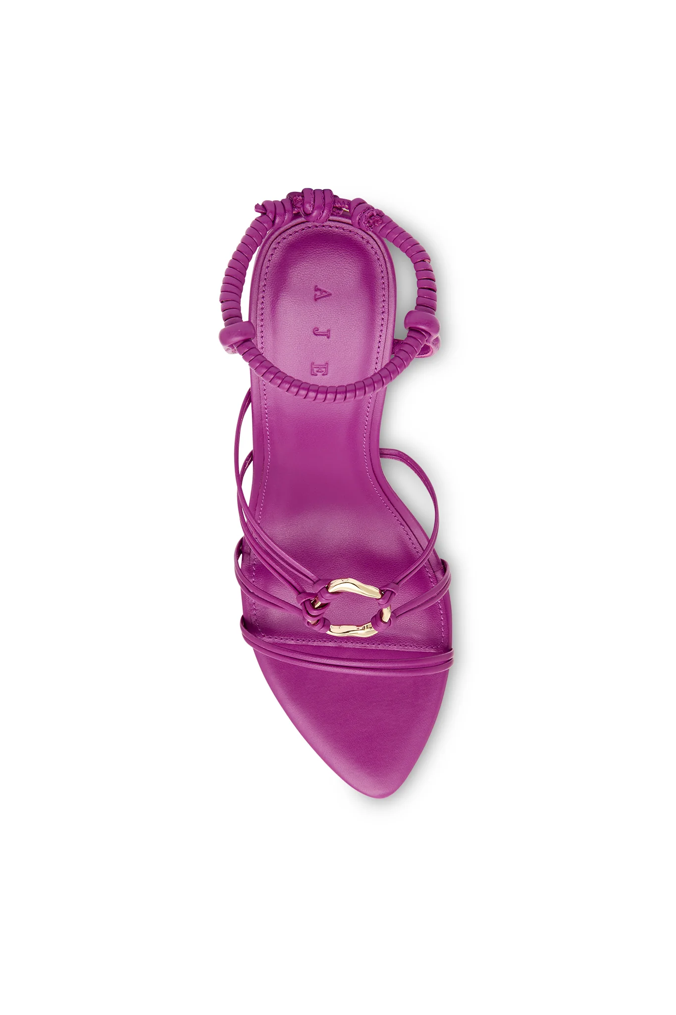 Mirage Leather Strappy Heel