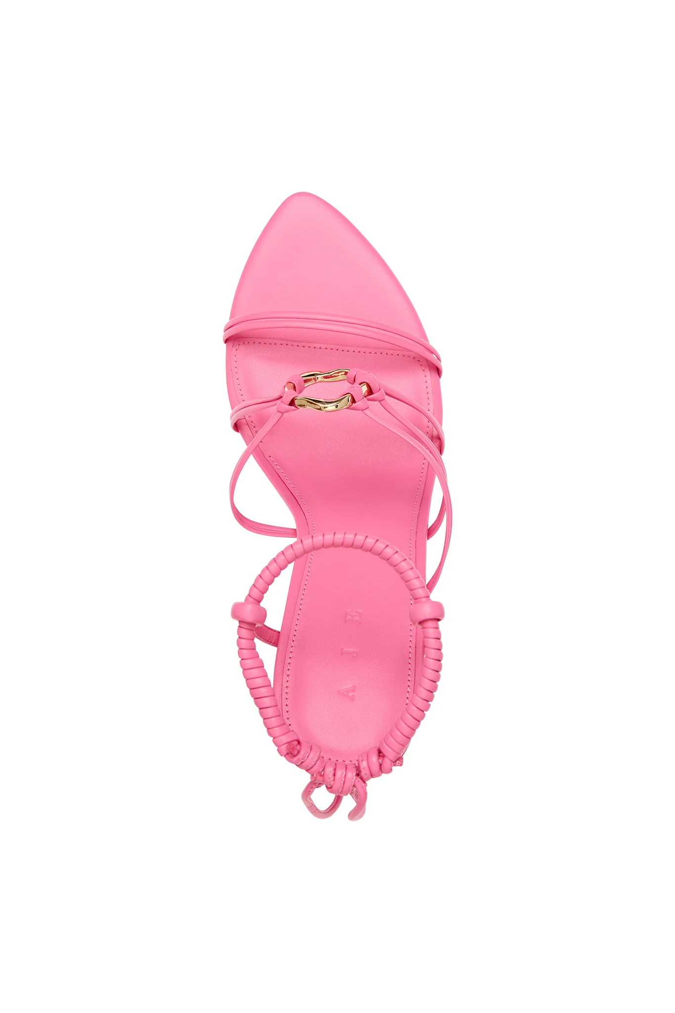 Mirage Leather Strappy Heel