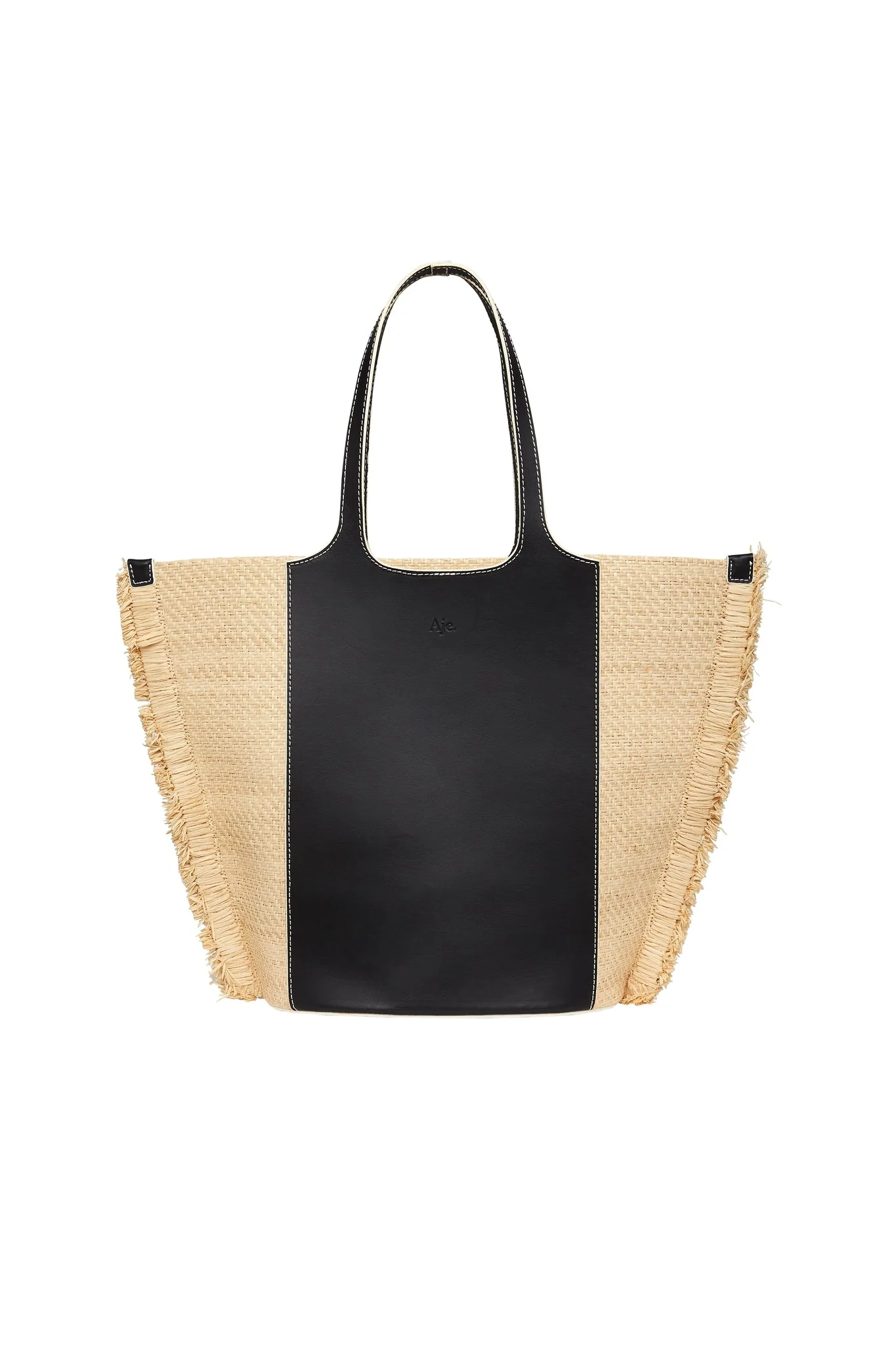 Romy Raffia Tote Market Bag