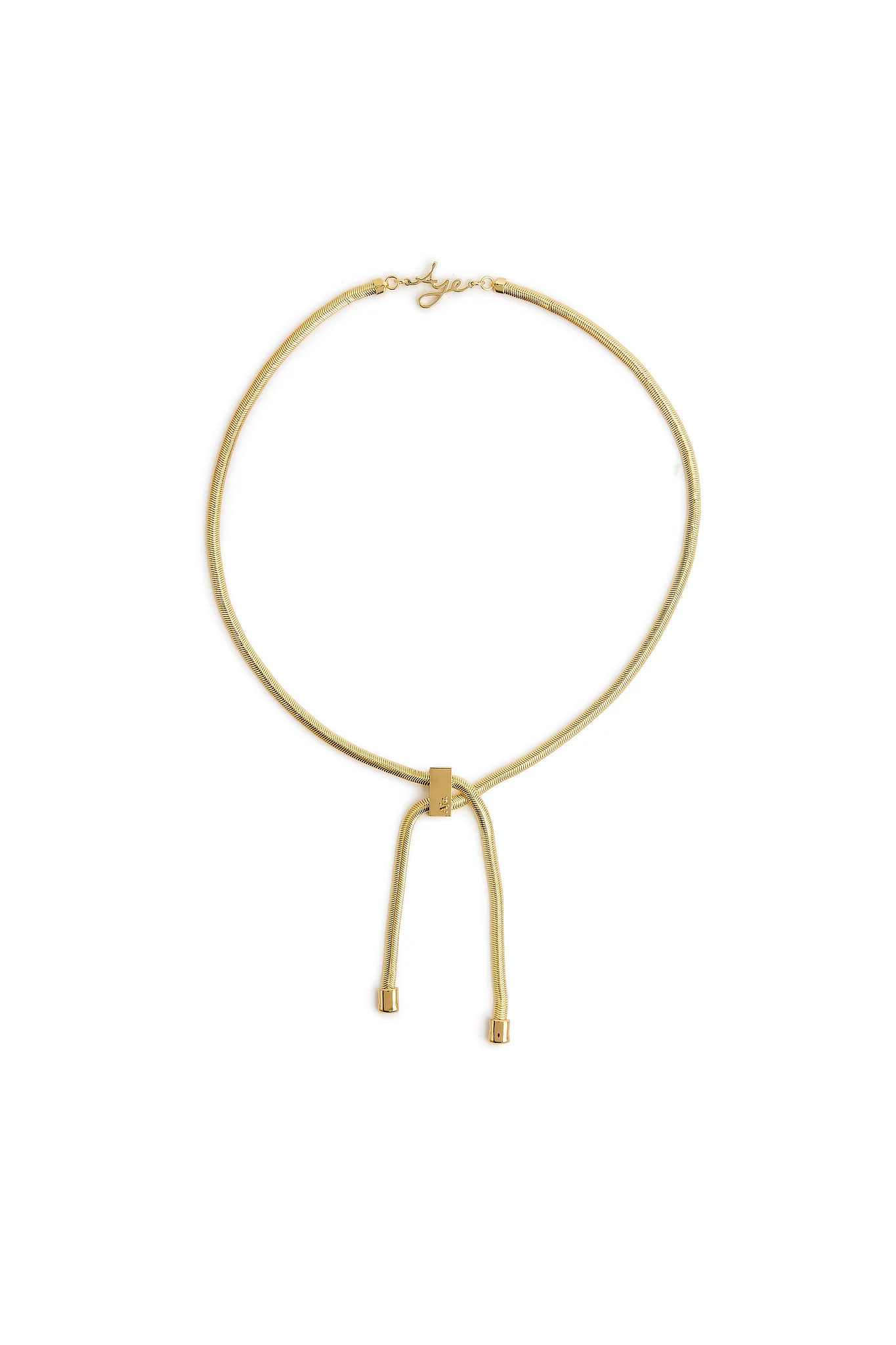 Lydie Logo Necklace