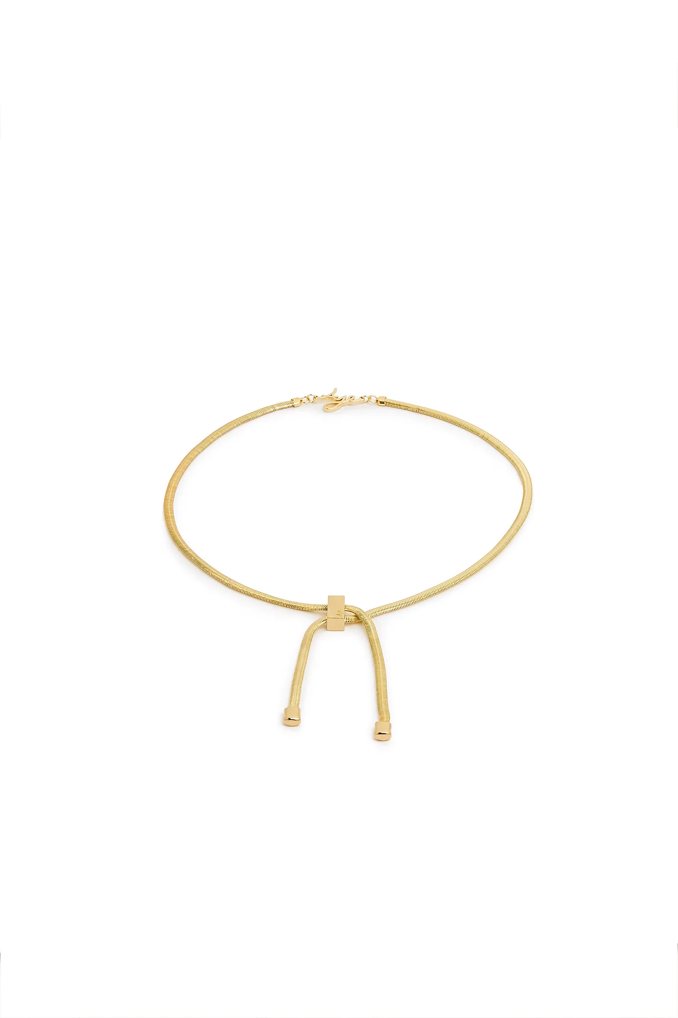 Lydie Logo Necklace