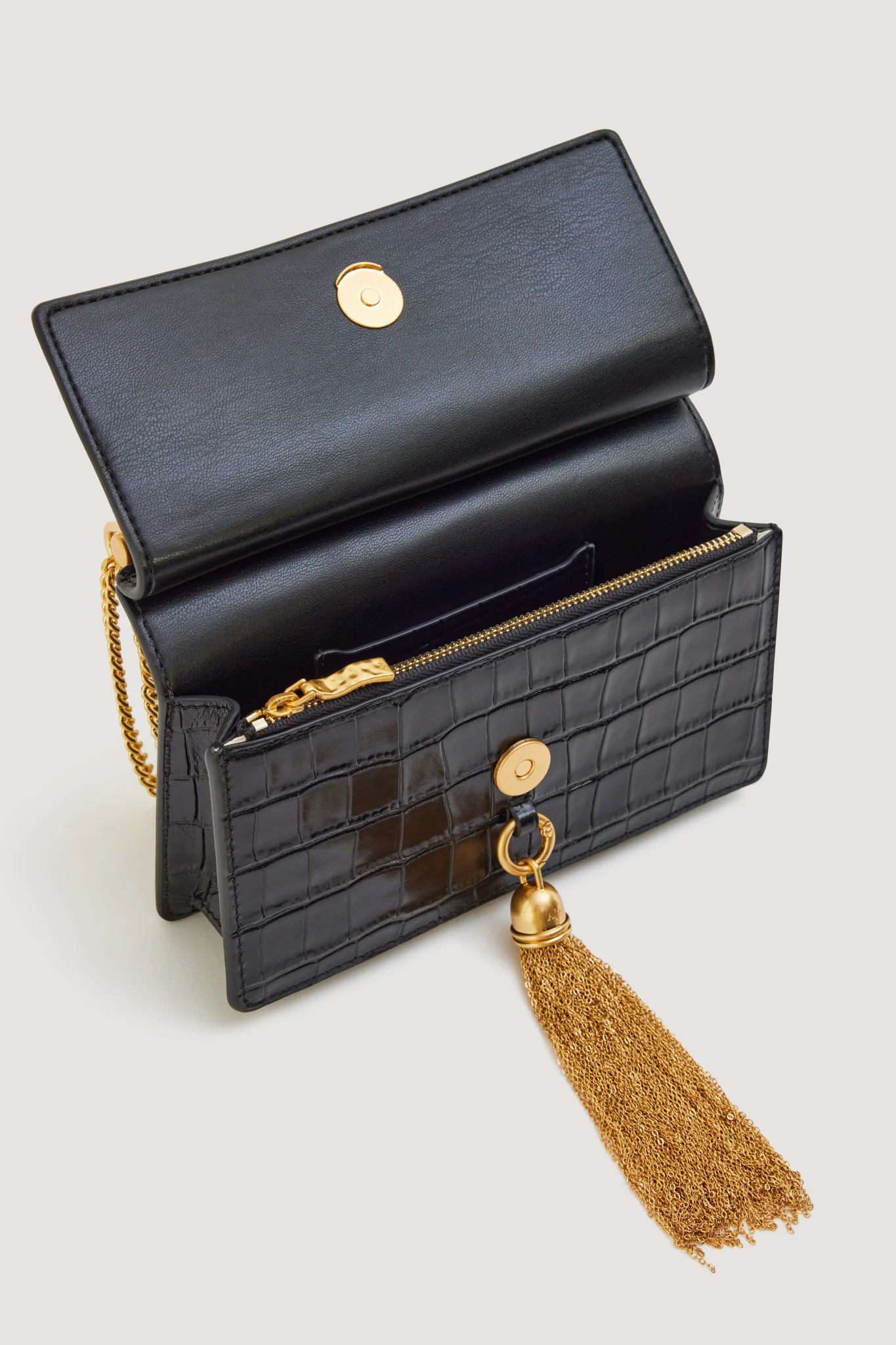 Celia Croc Emboss Clutch