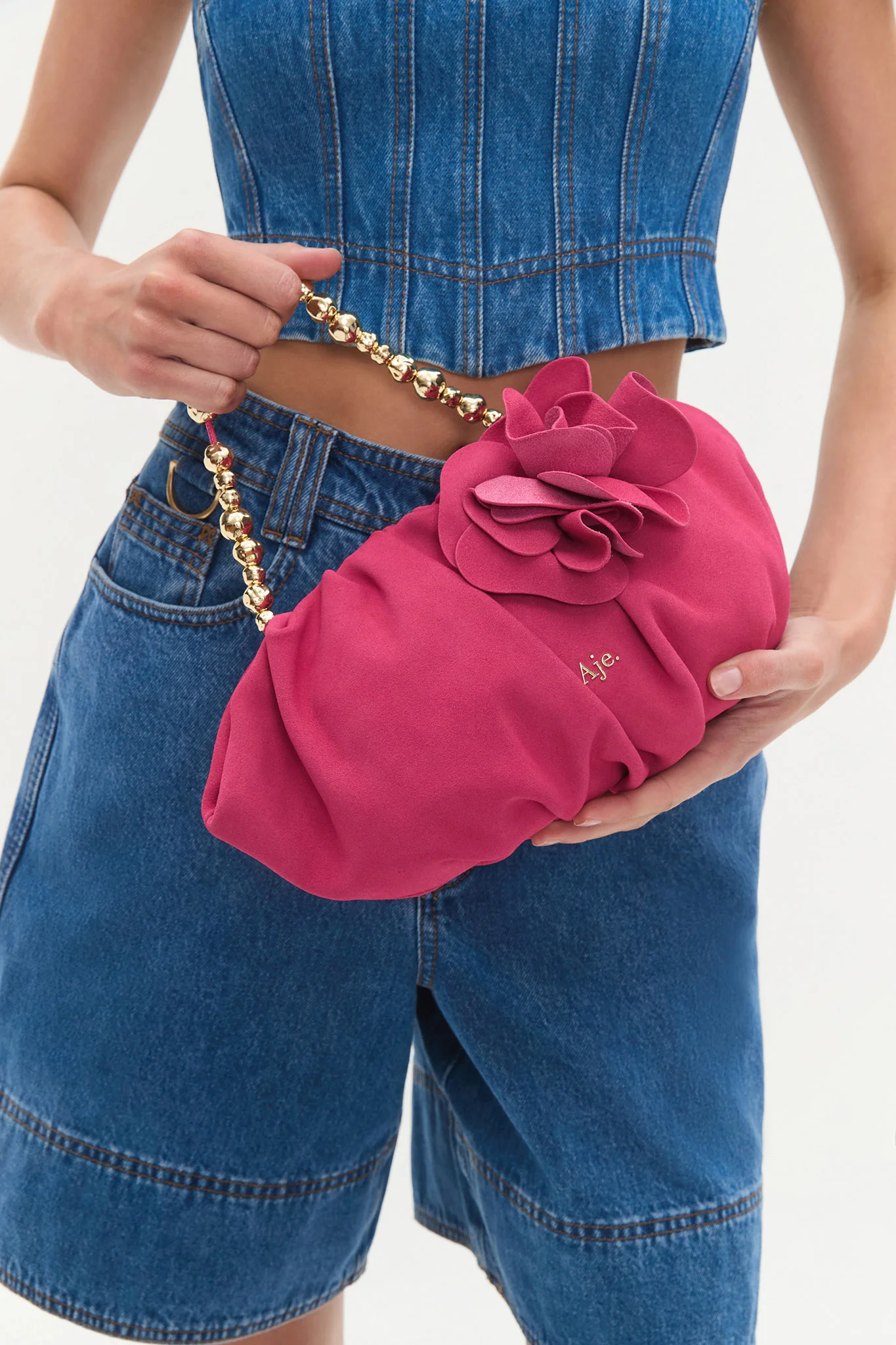 Ari Flower Clutch