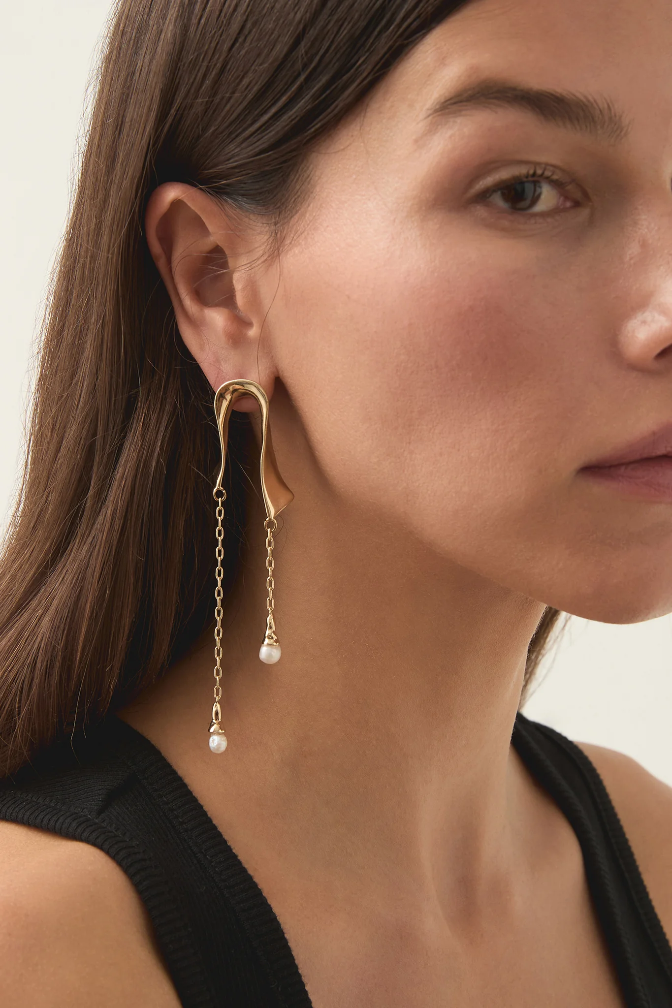 Faylinn Ribbon Drop Earrings