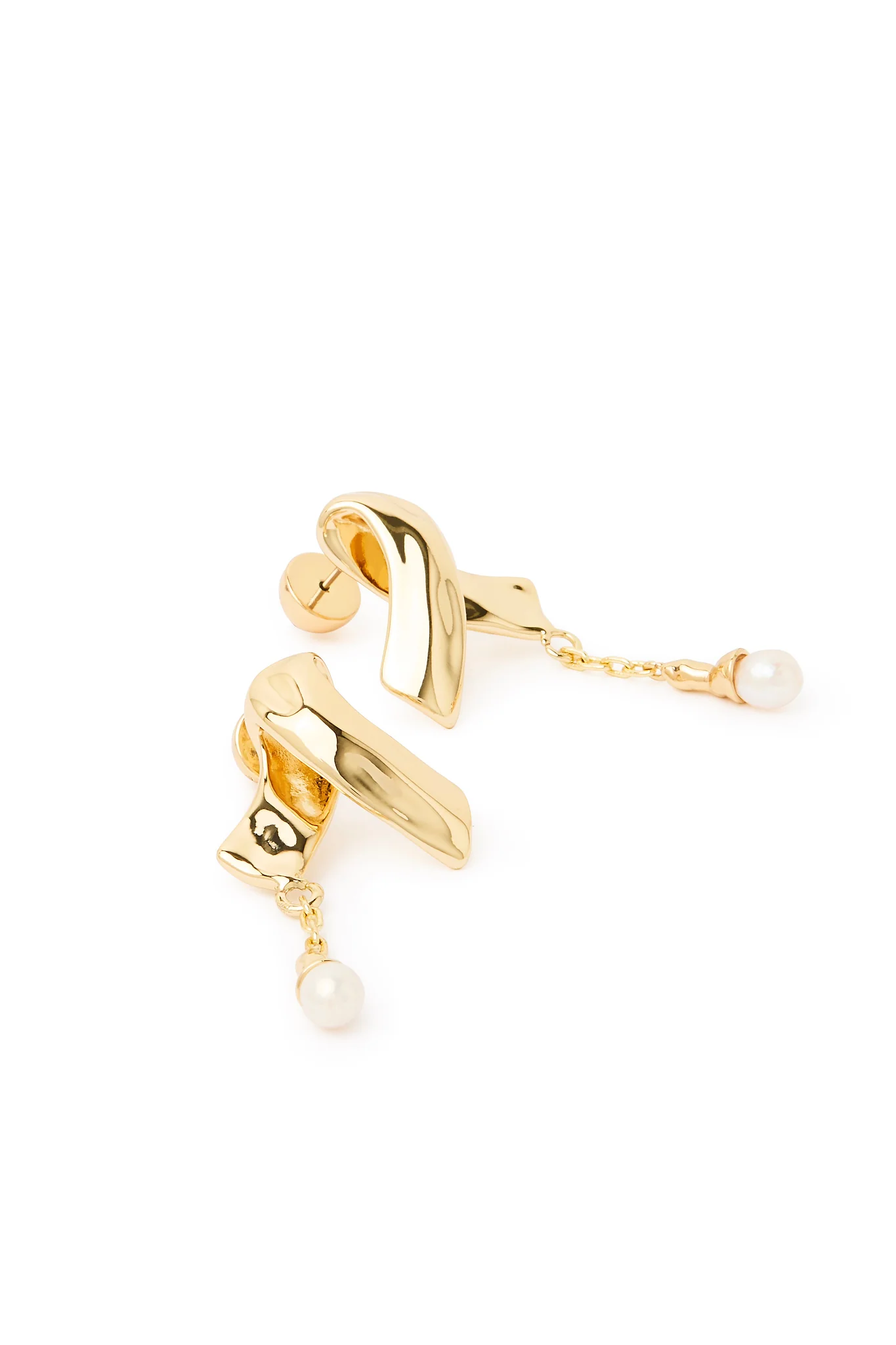 Evera Ribbon Drop Stud
