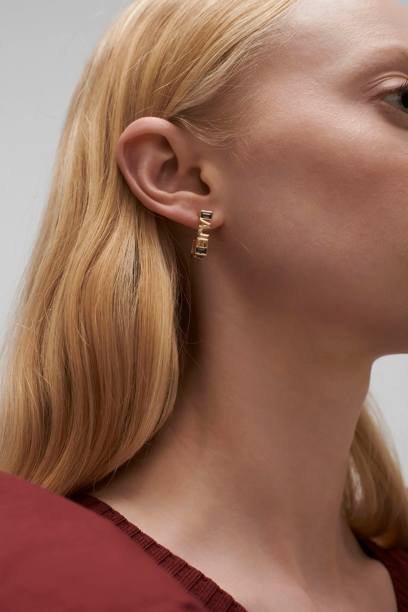 Aje Jewel Logo Mini Hoop