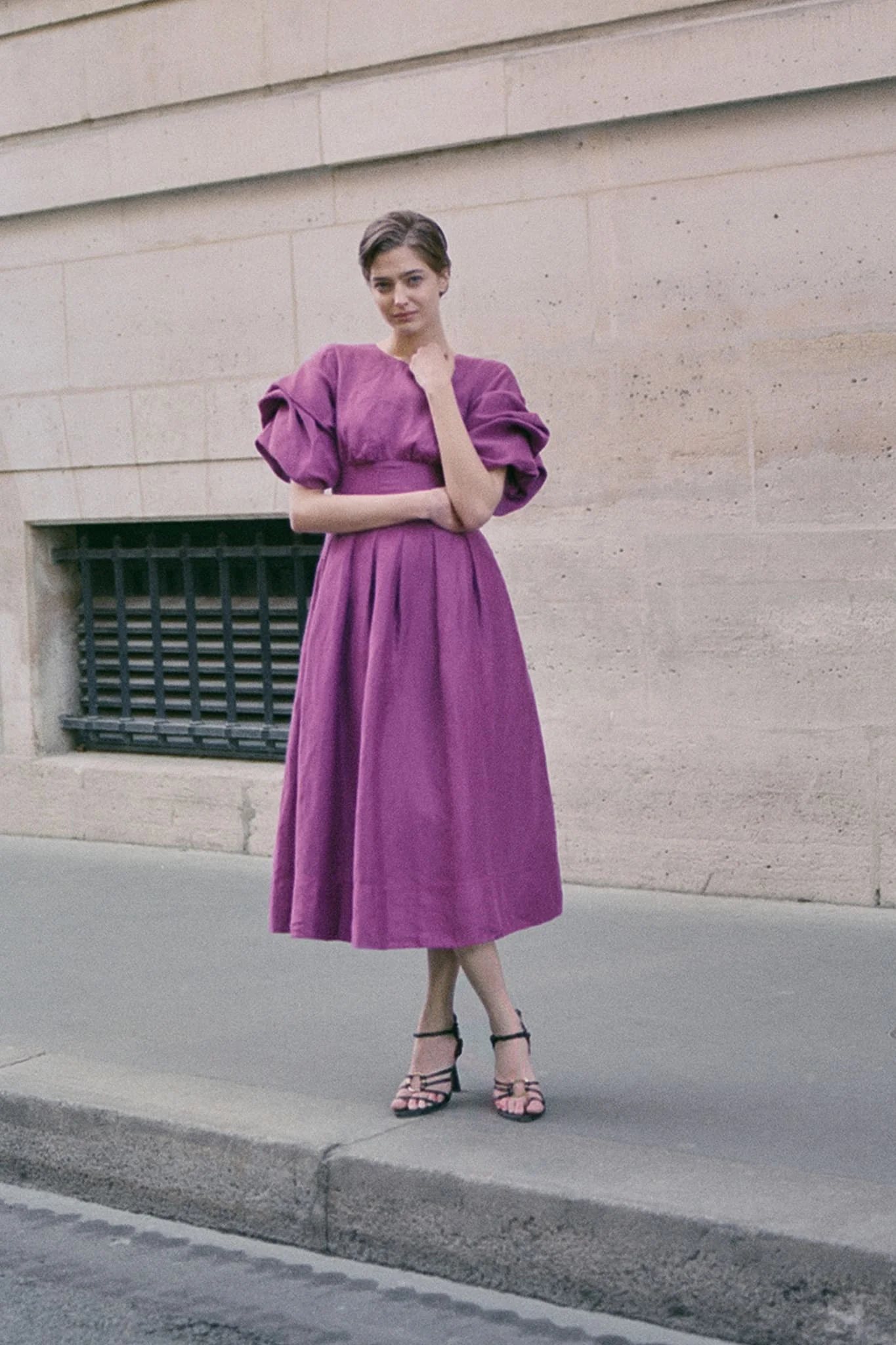 7737-adelie-puff-sleeve-midi-dress-7.webp Adelie Puff Sleeve Midi Dress