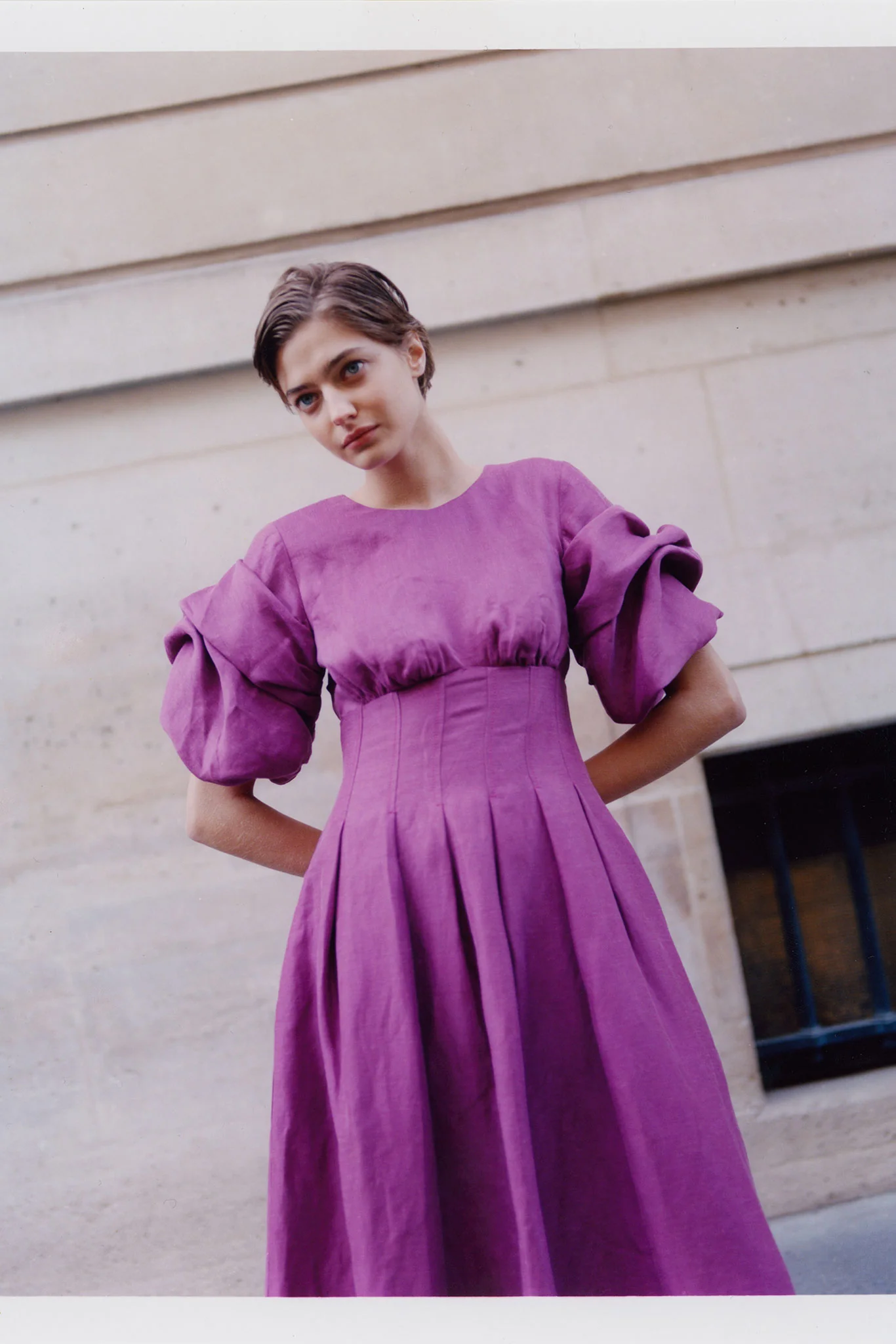 7737-adelie-puff-sleeve-midi-dress-8.webp Adelie Puff Sleeve Midi Dress