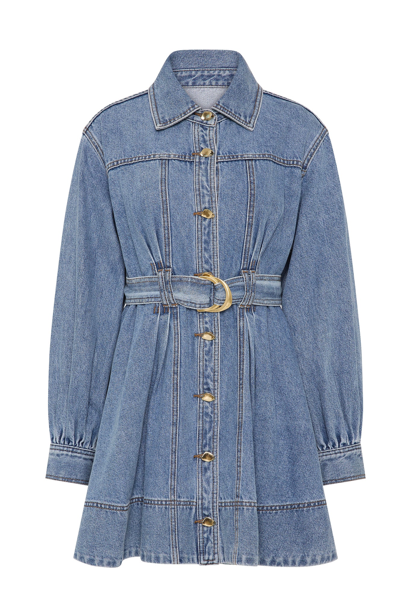 789-lane-denim-mini-dress-2.jpg Lane Denim Mini Dress