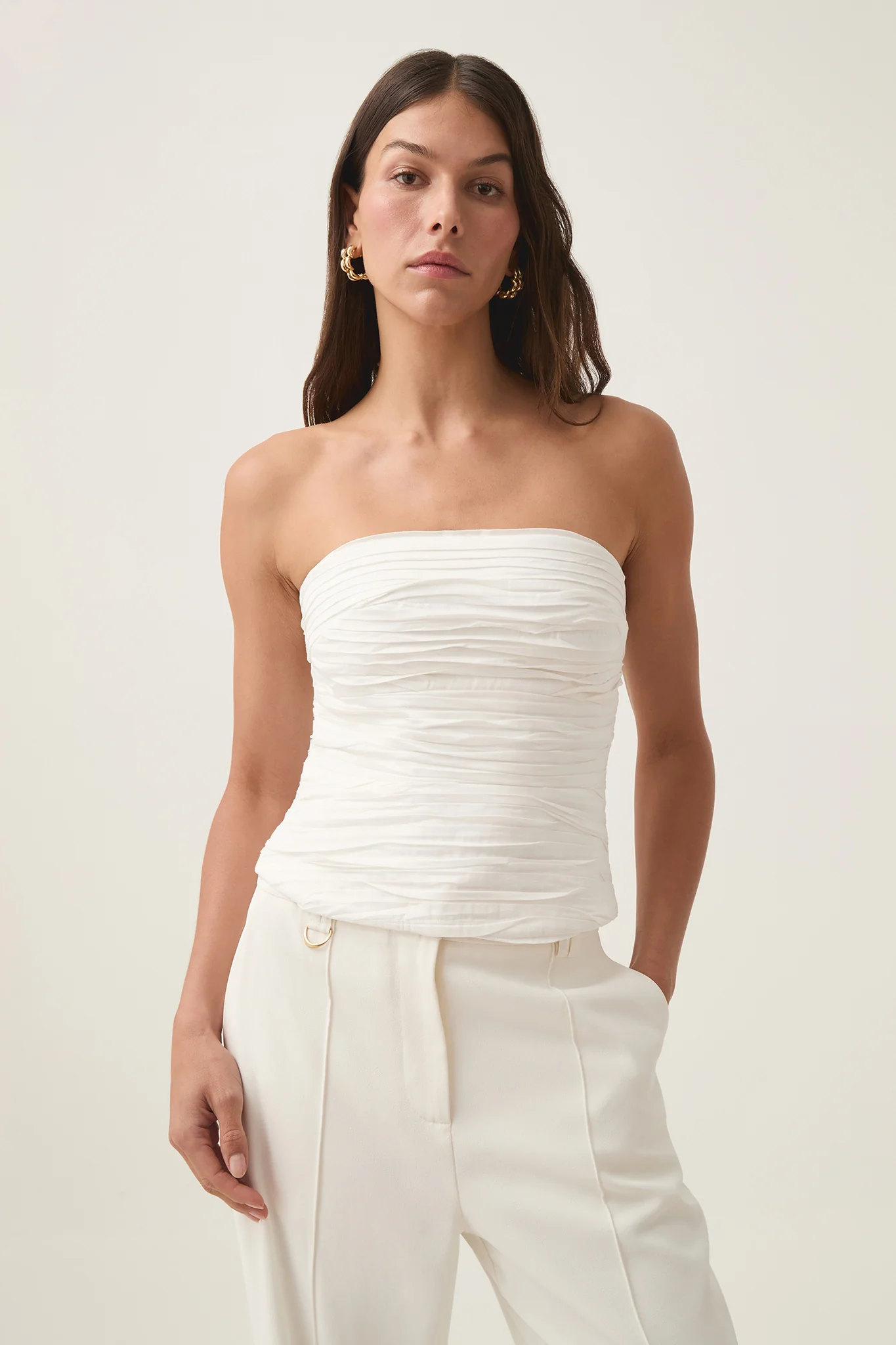 Sunbeam Ruched Bustier