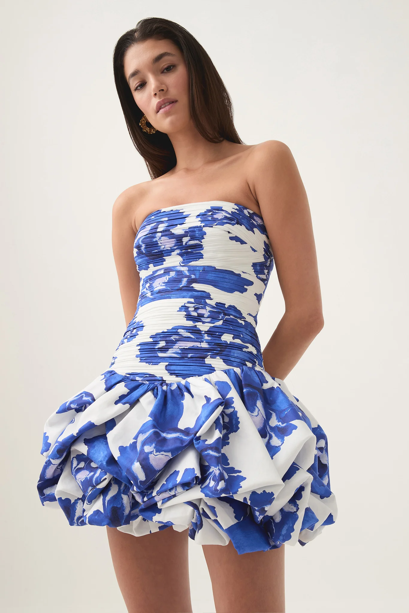 8025-violette-bubble-hem-mini-dress-3.webp Violette Bubble Hem Mini Dress
