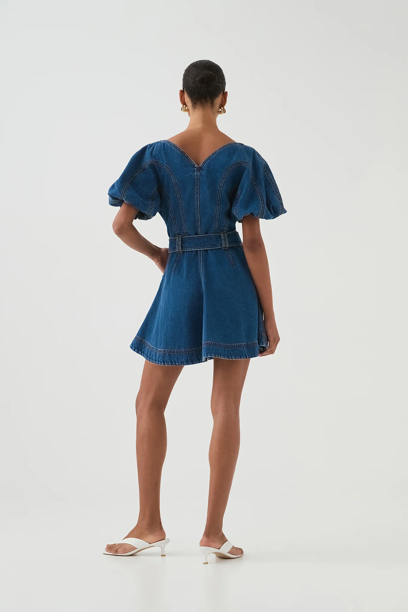 Harper Denim Mini Dress
