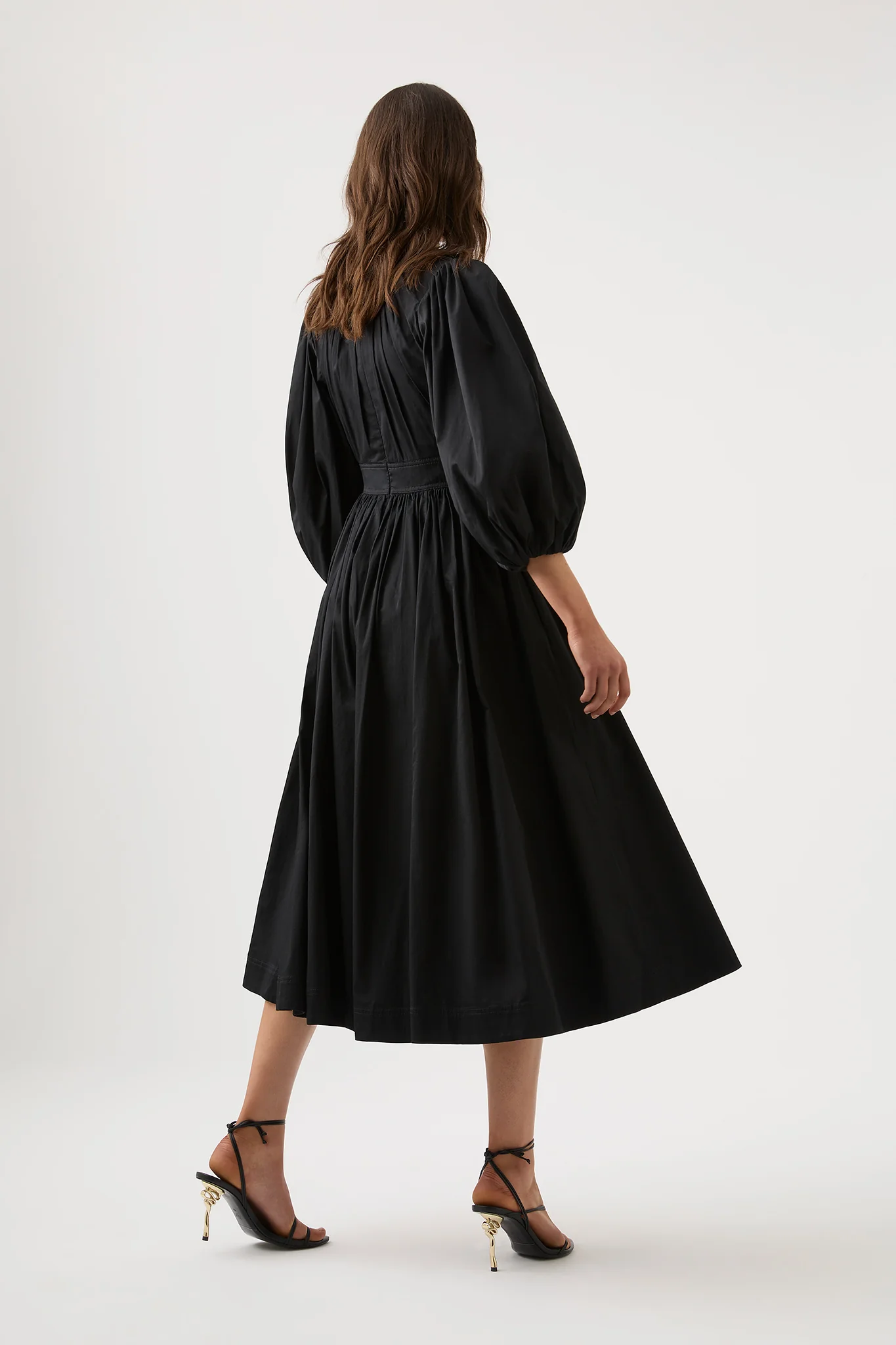 Audrey Waisted Midi Dress
