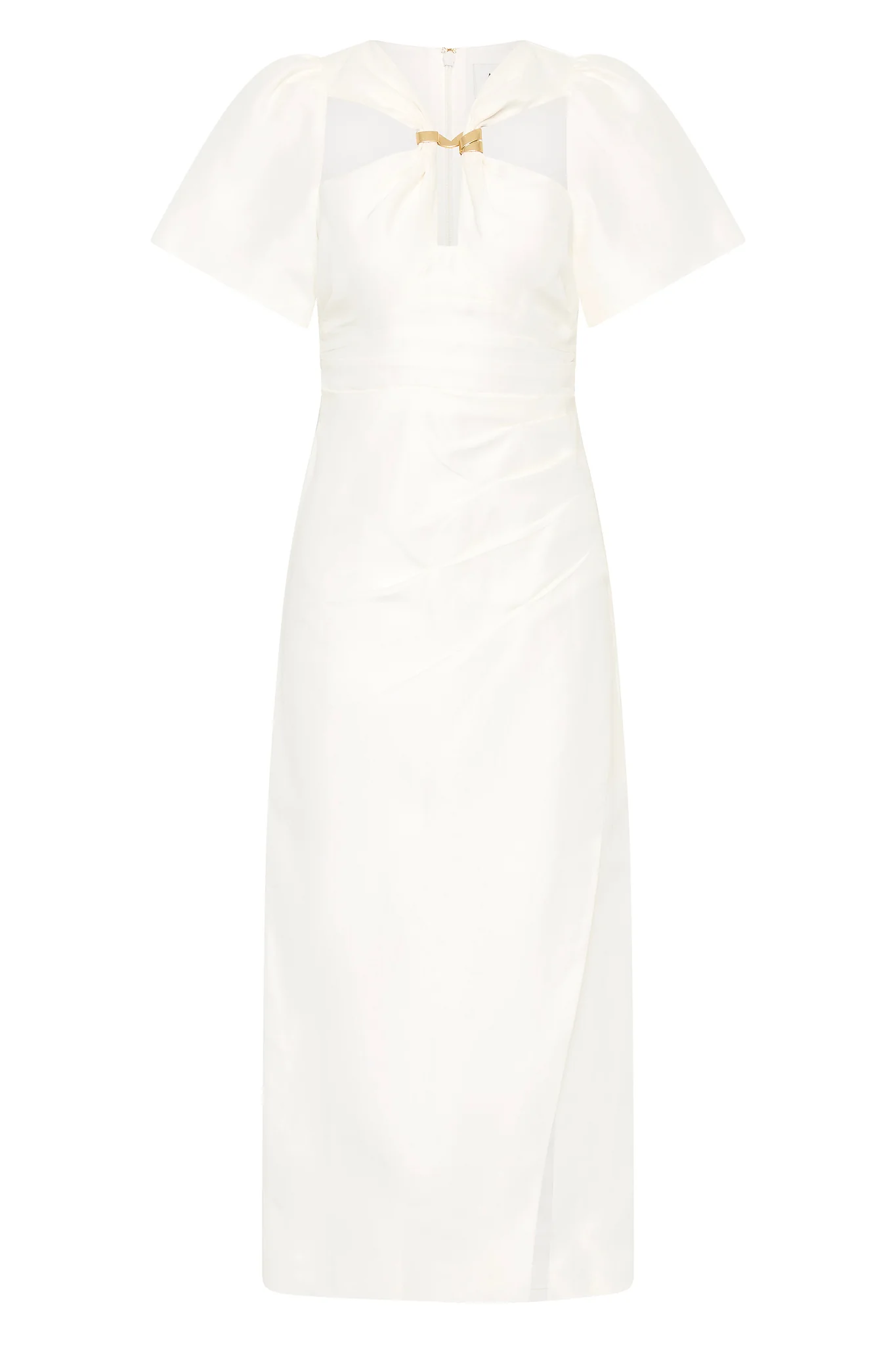 Presence Twisted Midi Dress