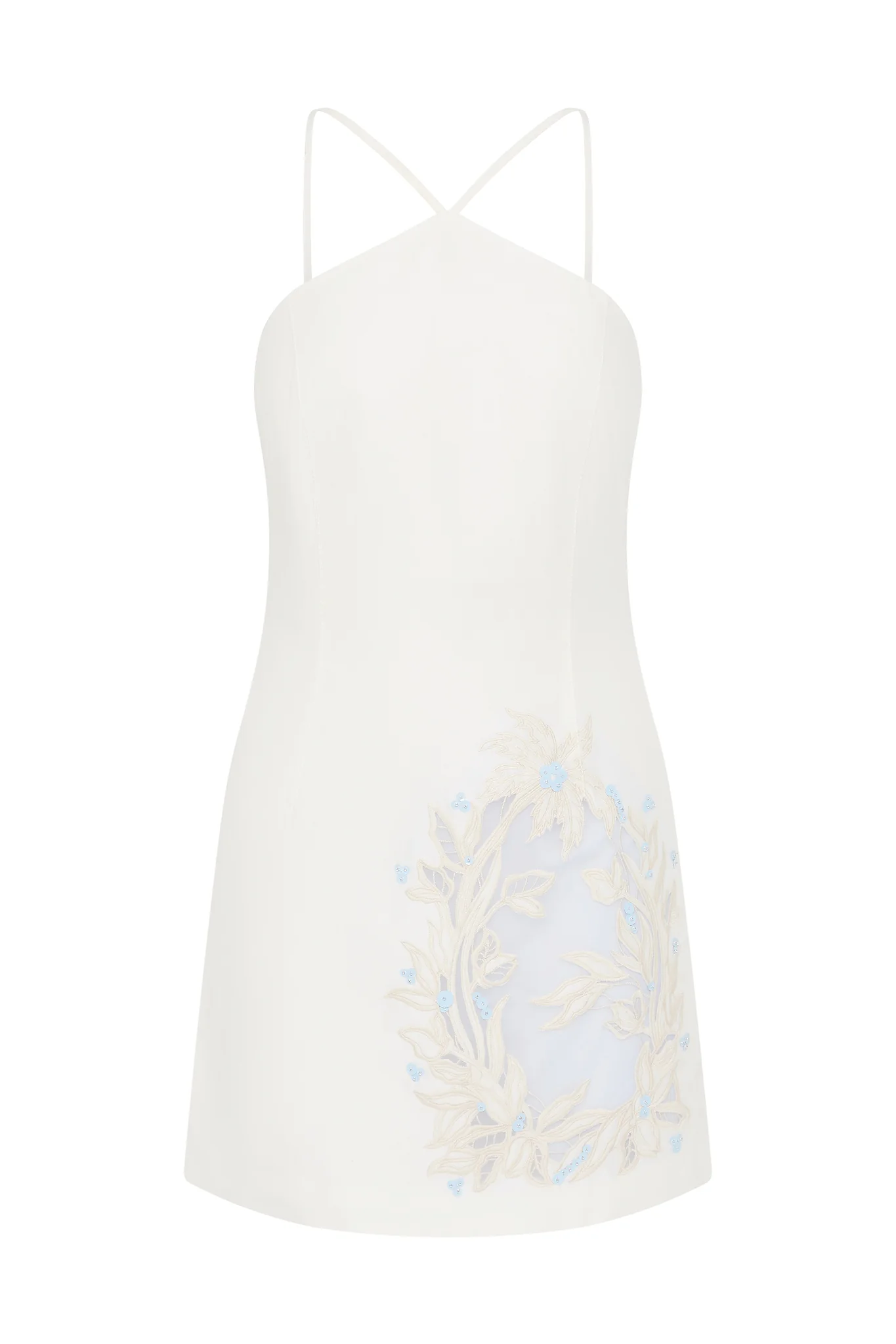 8223-mirrors-embroidered-mini-dress-2.webp Mirrors Embroidered Mini Dress