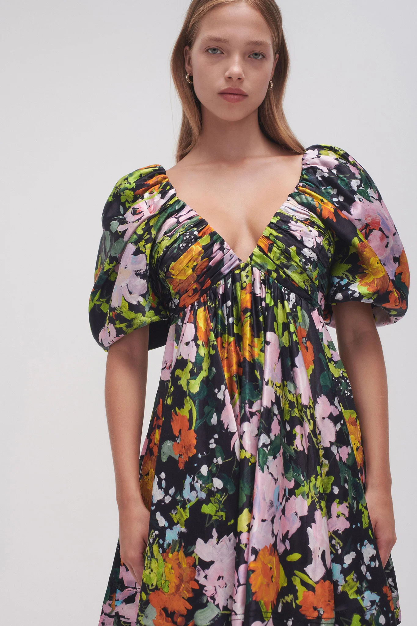 8246-gabrielle-plunge-mini-dress-4.webp Gabrielle Plunge Mini Dress